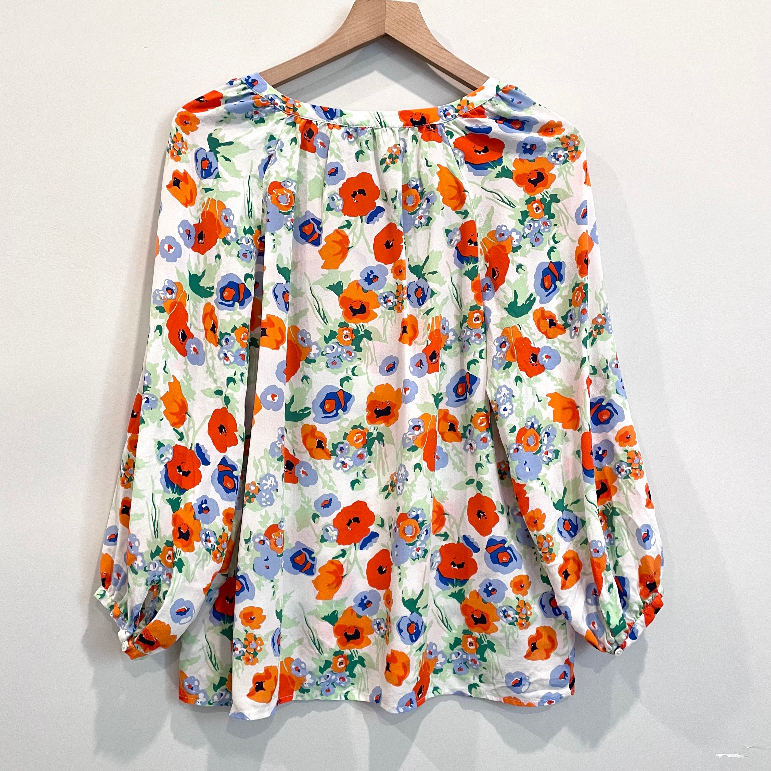 Floral Silk Top