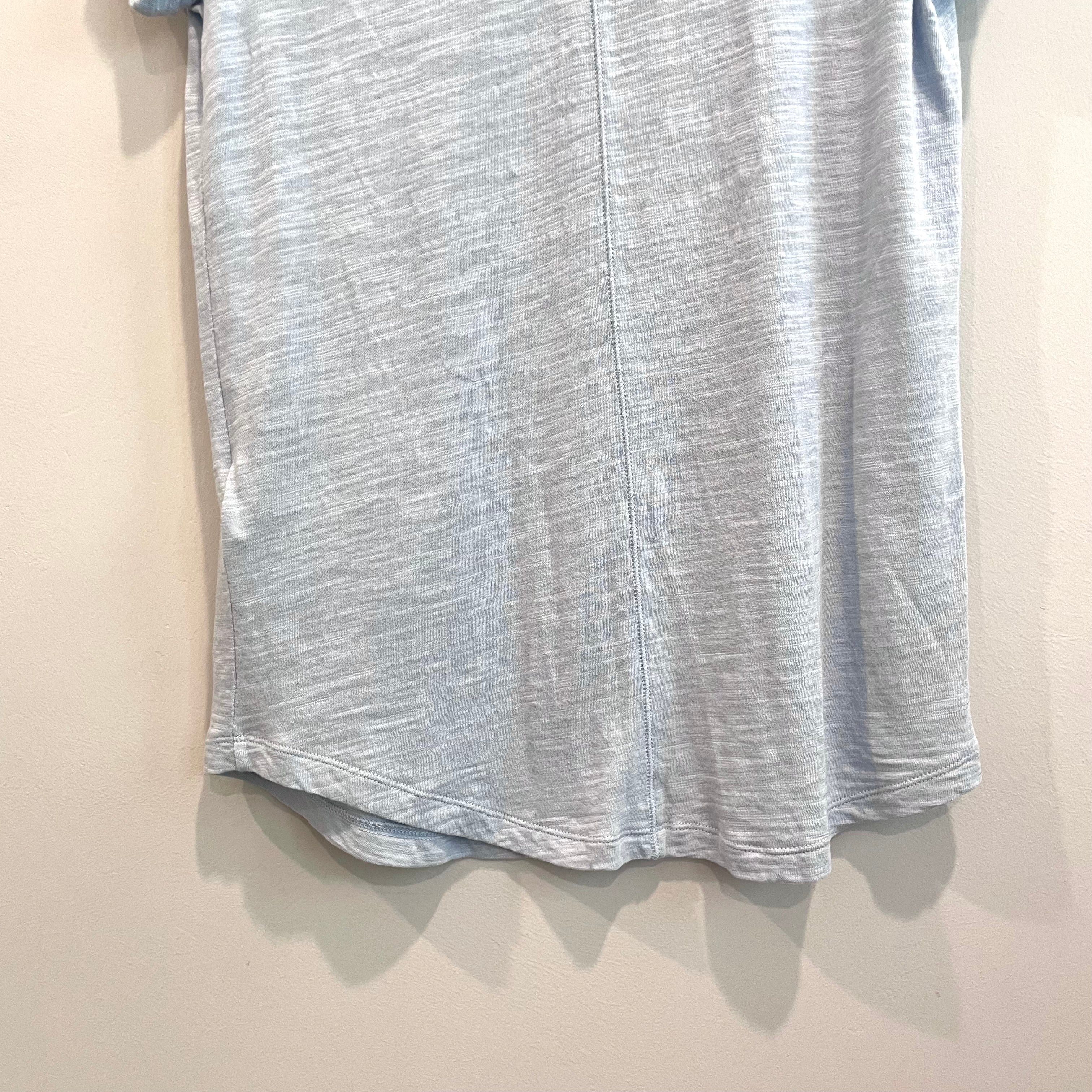 Rolled Short Sleeve Top