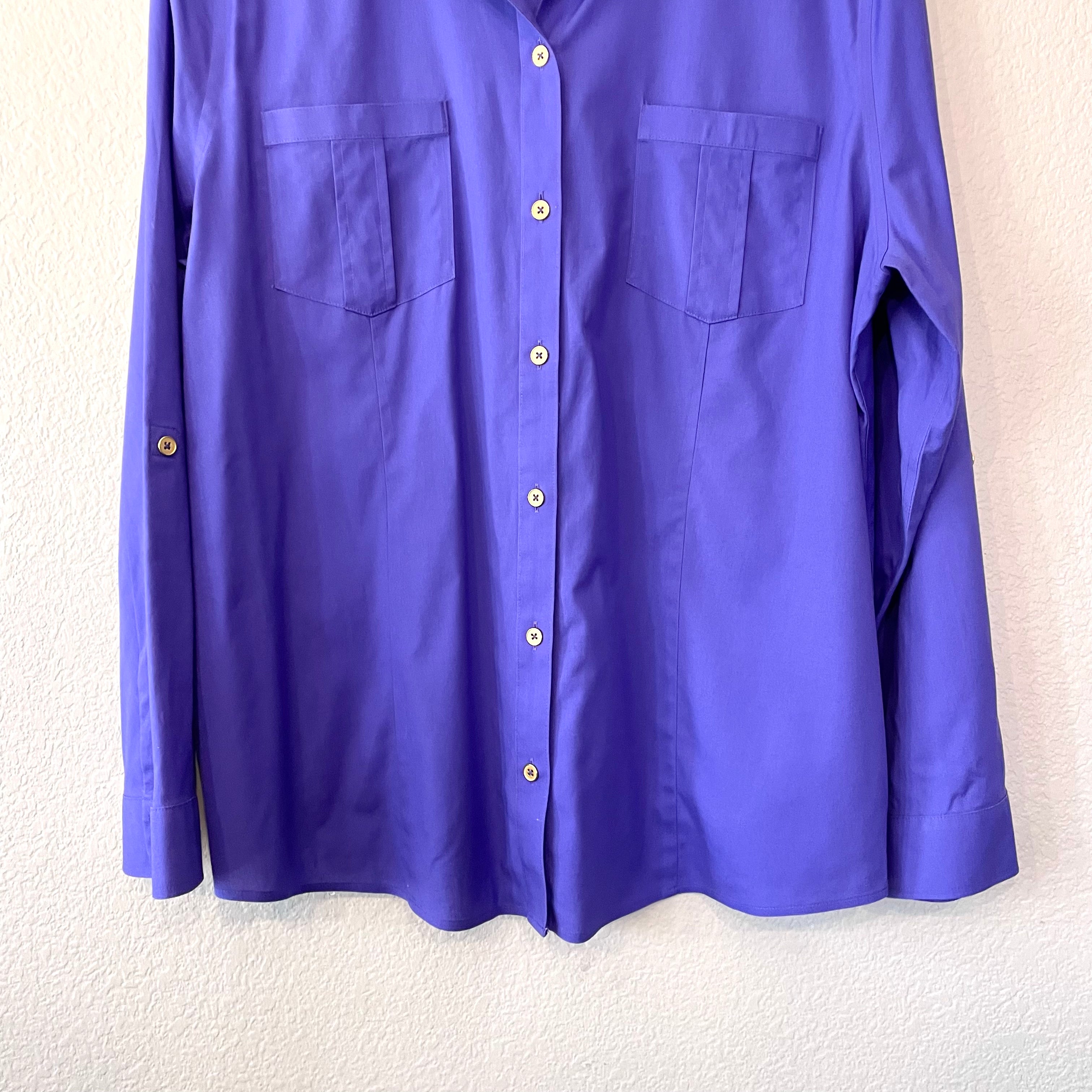 Chest Pocket Button Down Top