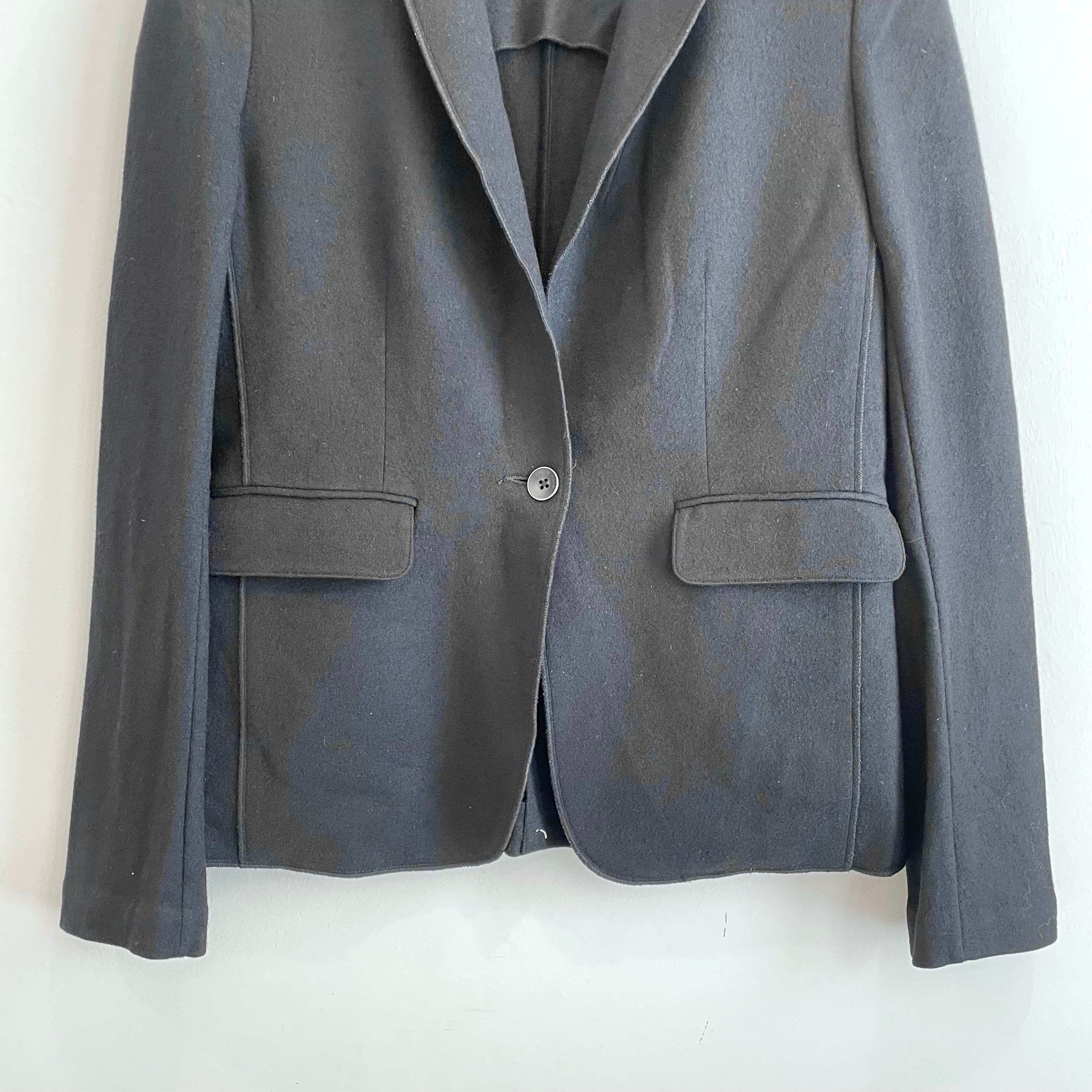 Classic Wool Blazer Jacket