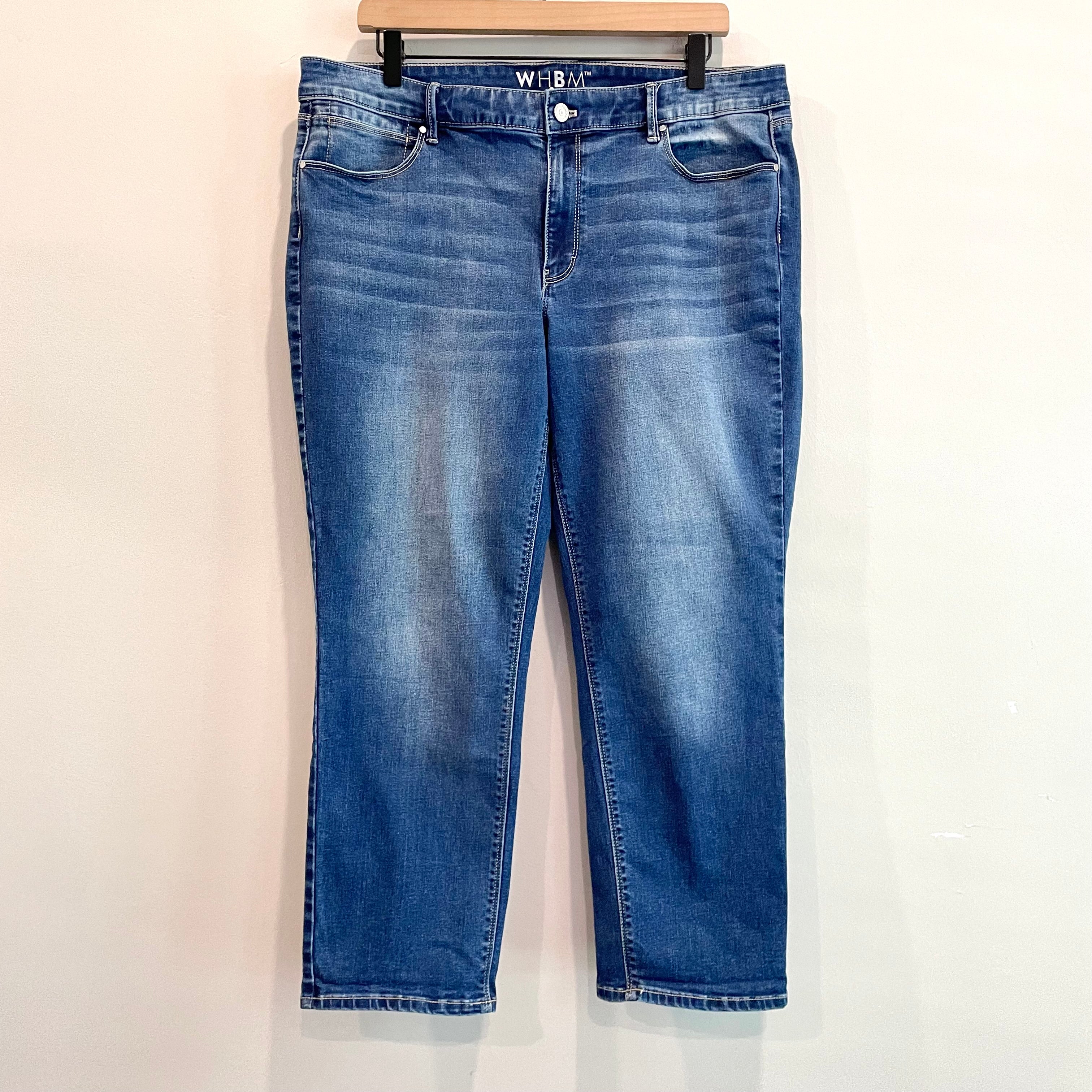 Slim Straight Denim Jeans