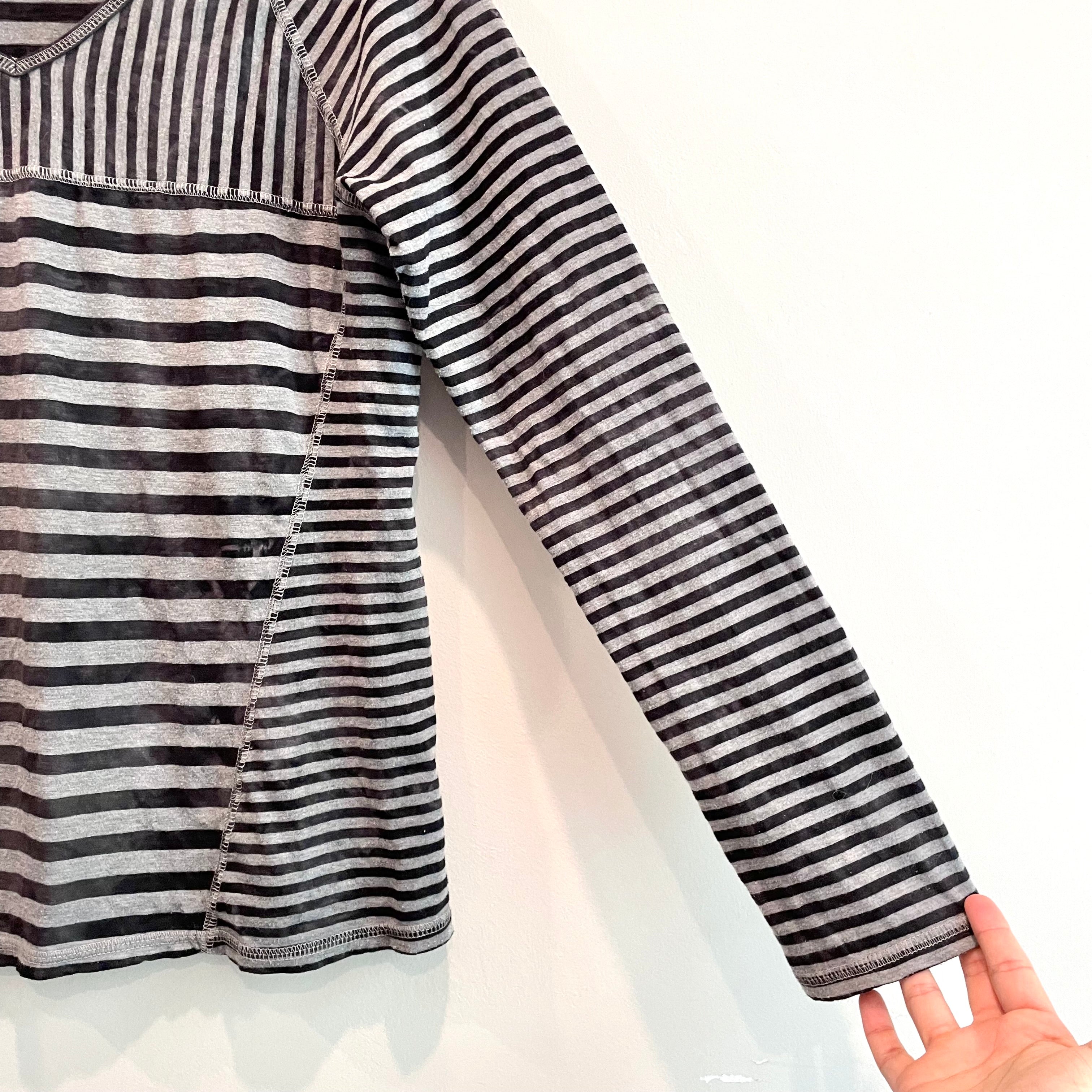 Striped Long Sleeve Top