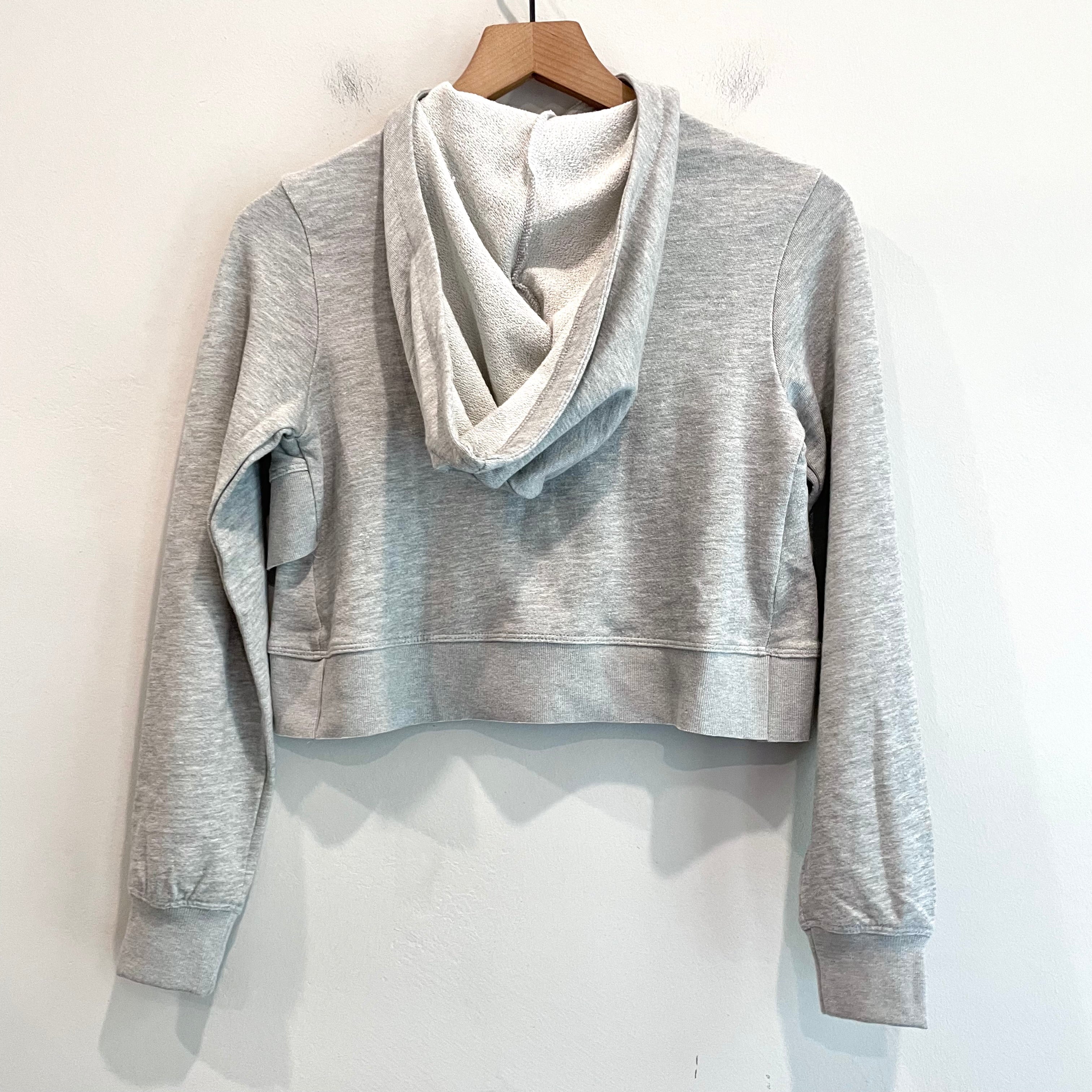 Cropped Hooded Sweatshirt