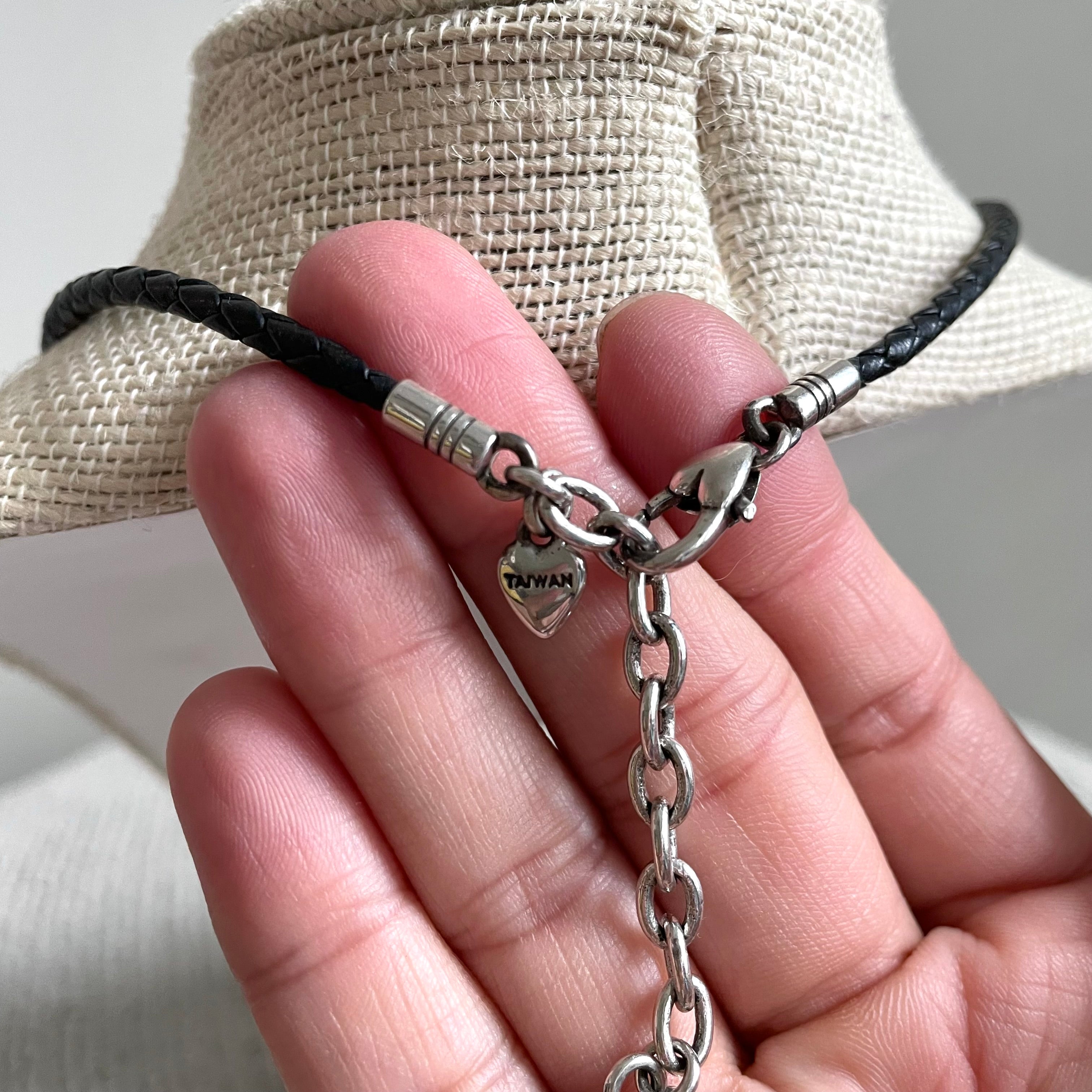 Heart Charm Rope Necklace