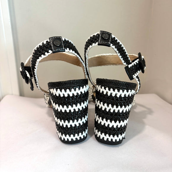 Sam Edelman Olisa Raffia Block Heel Sandal