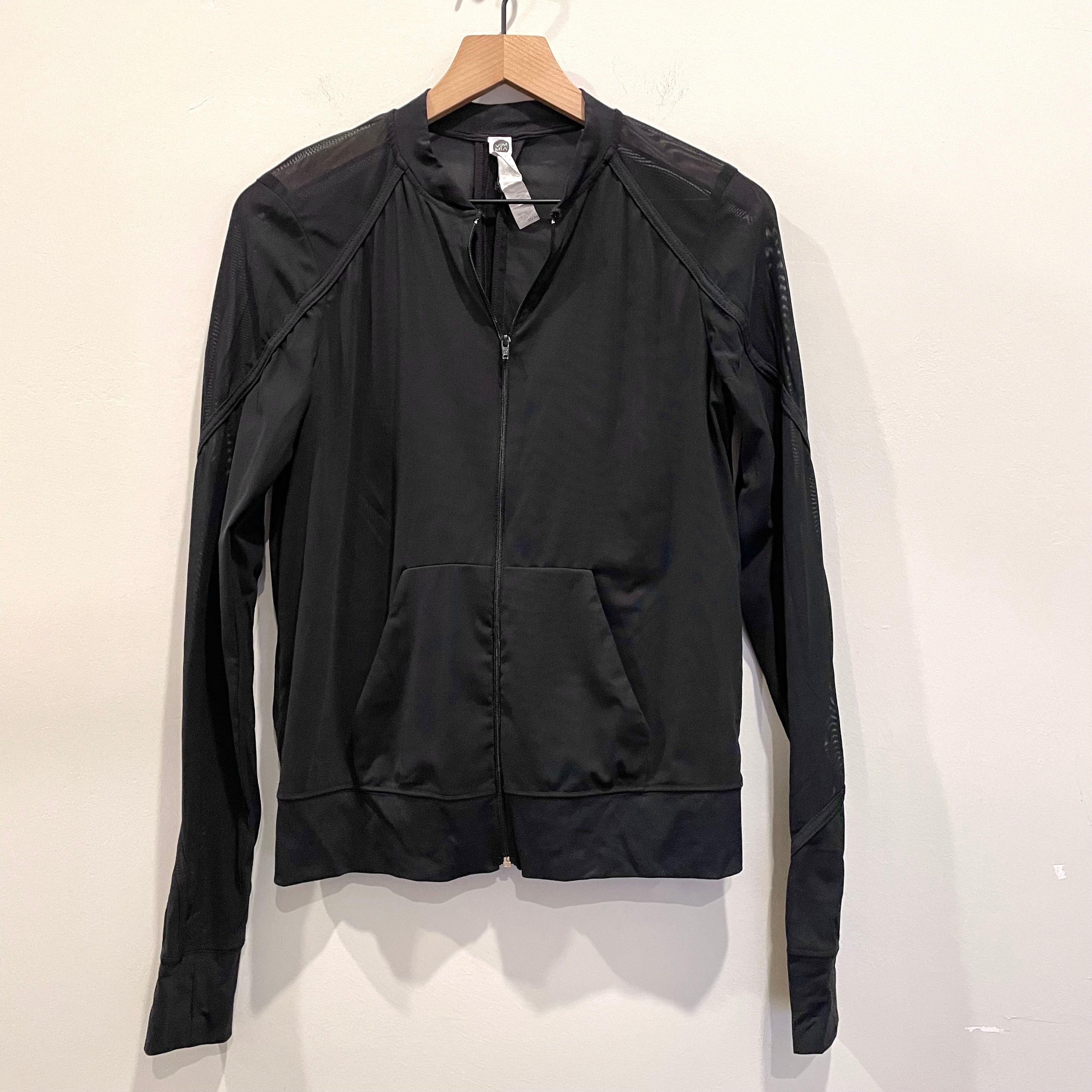 Zip Front Mesh Jacket