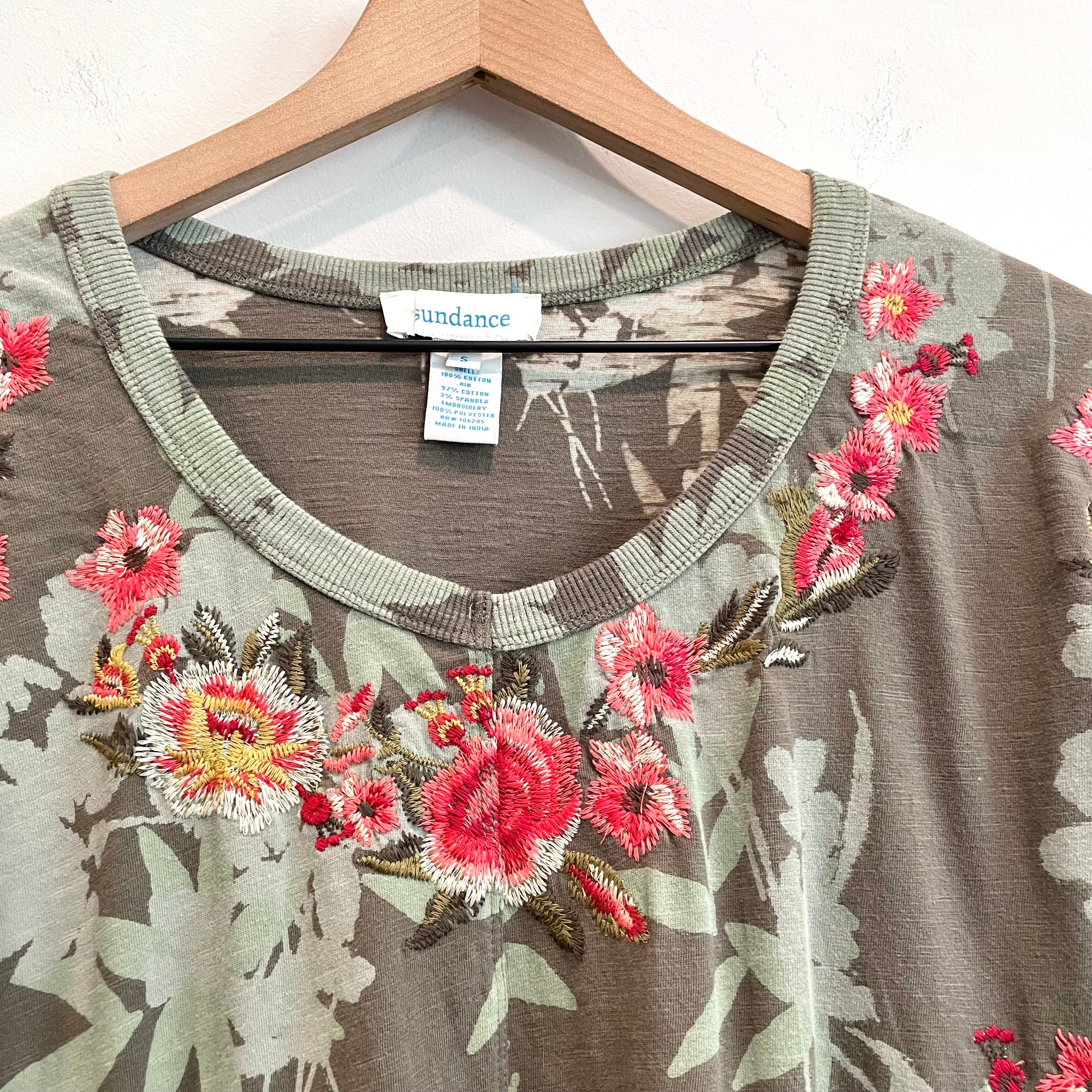 Floral Embroidered Top