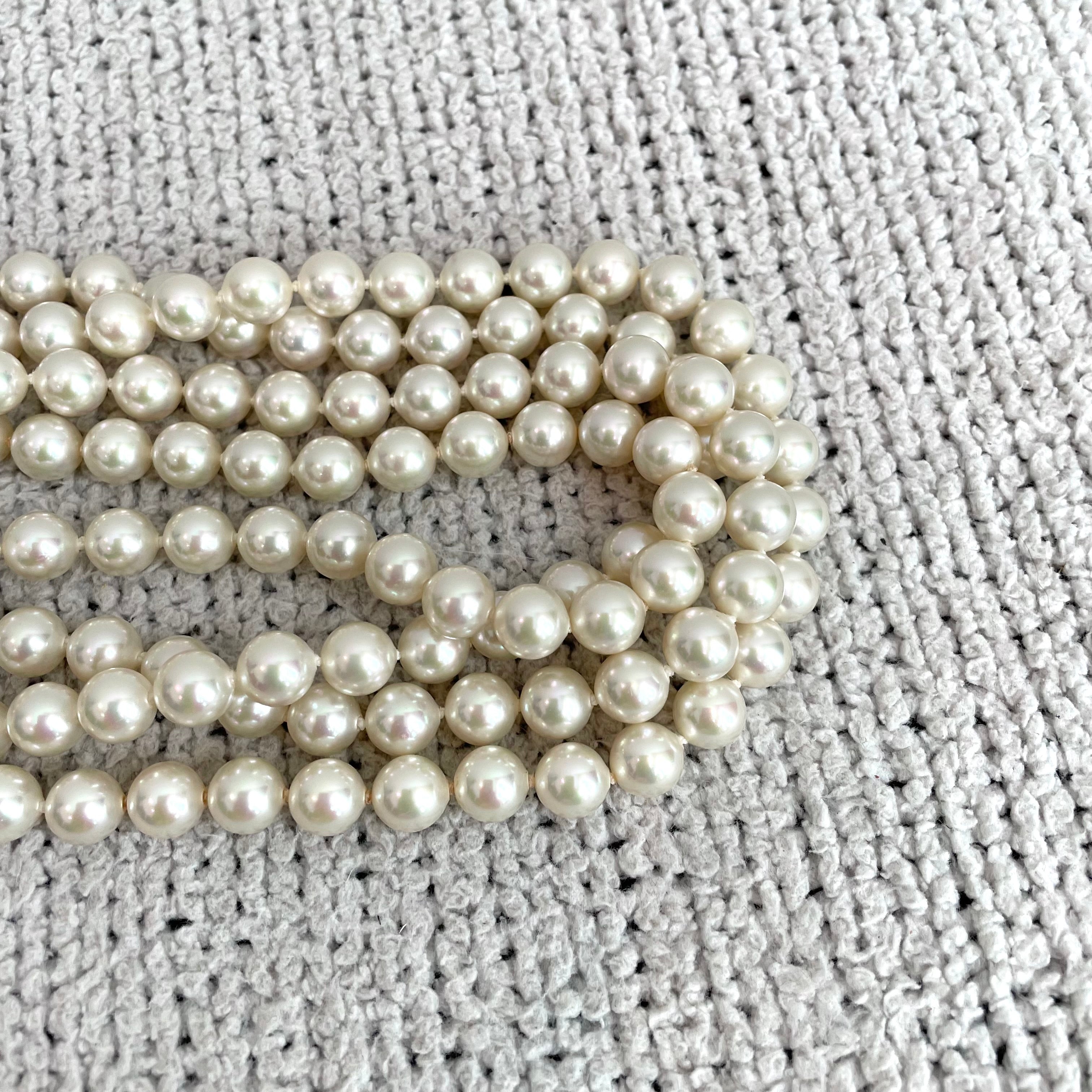 Faux Pearl Necklace