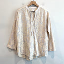 Embroidered Long Sleeve Tunic Top-2