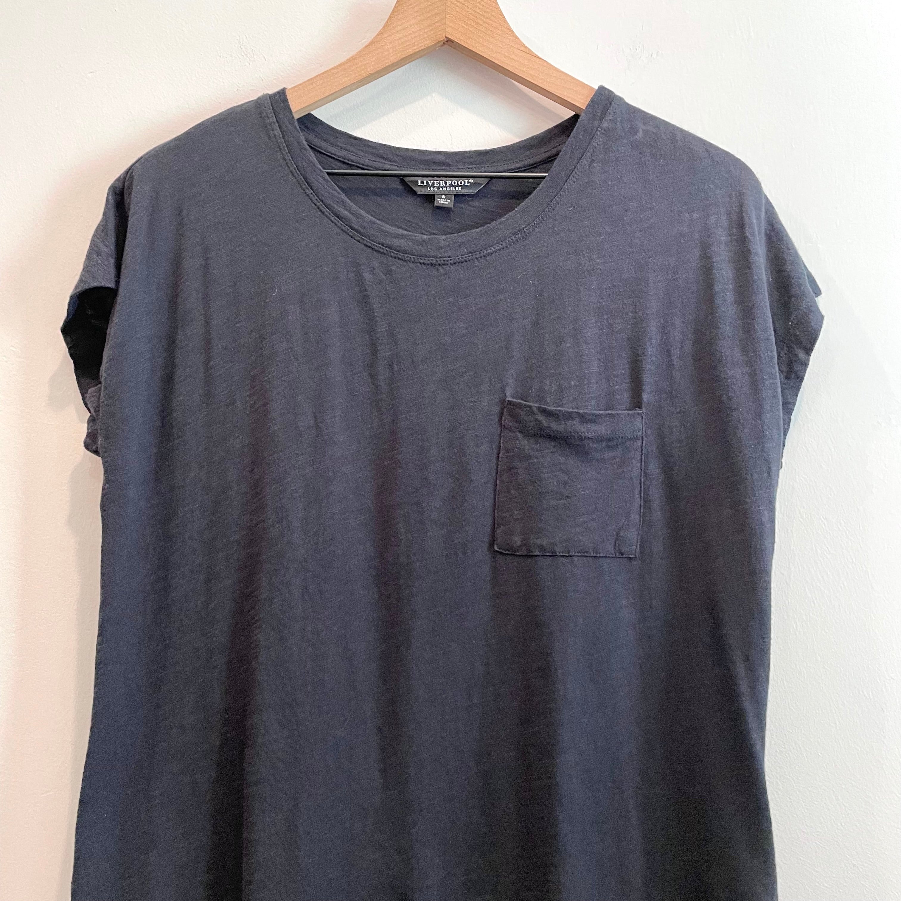 Cap Sleeve Pocket Tee