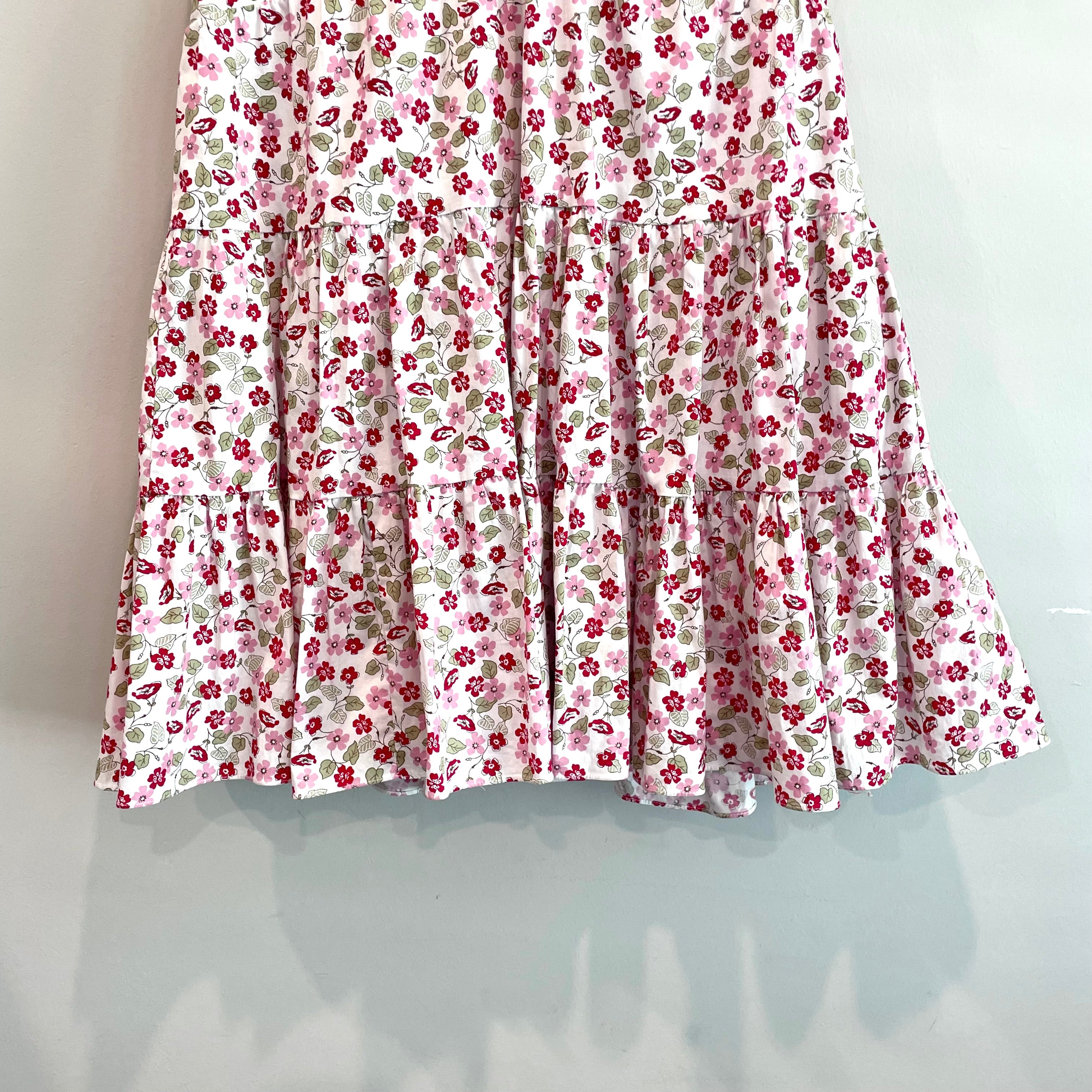 Floral Ruffle Tiered Dress