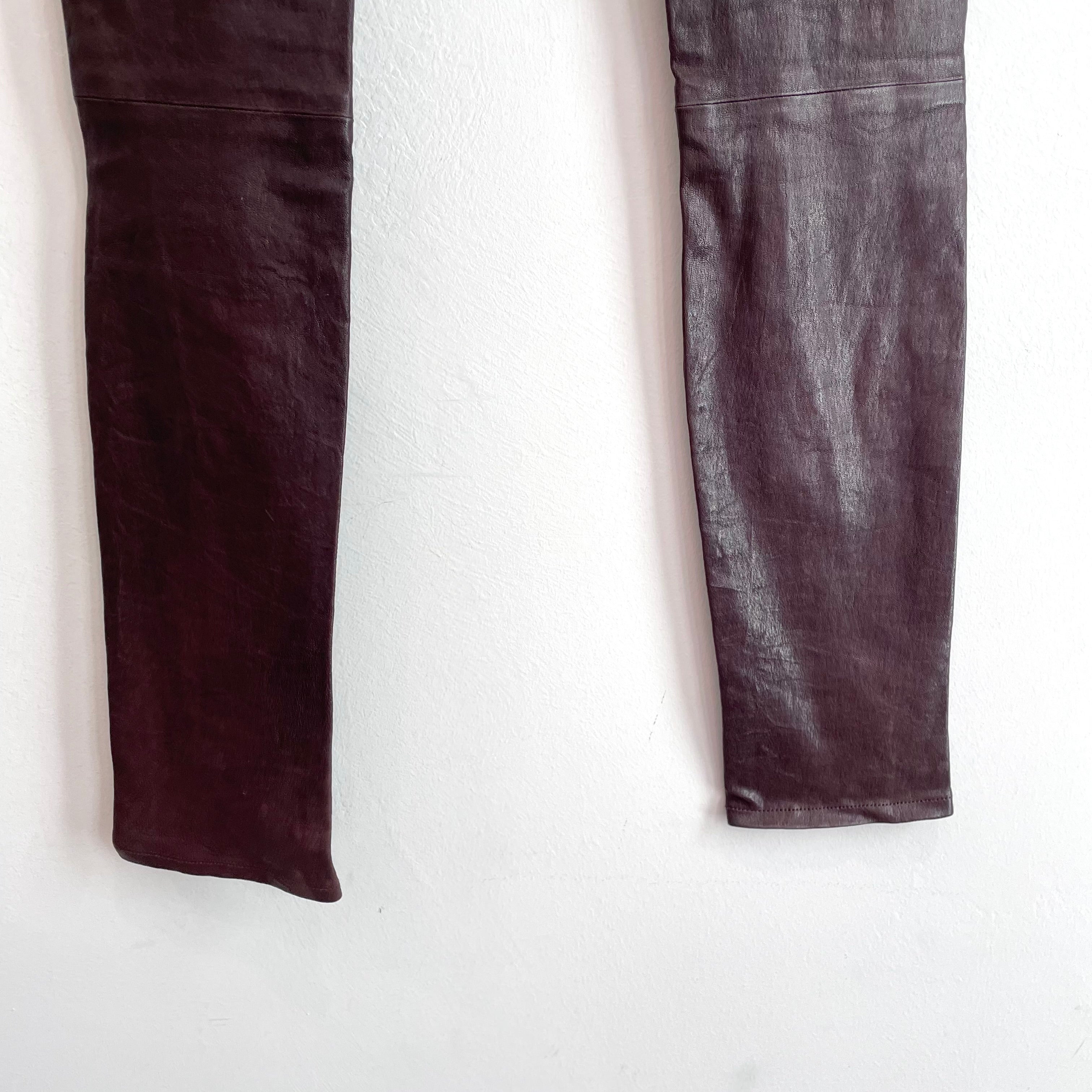 Leather Skinny Pants