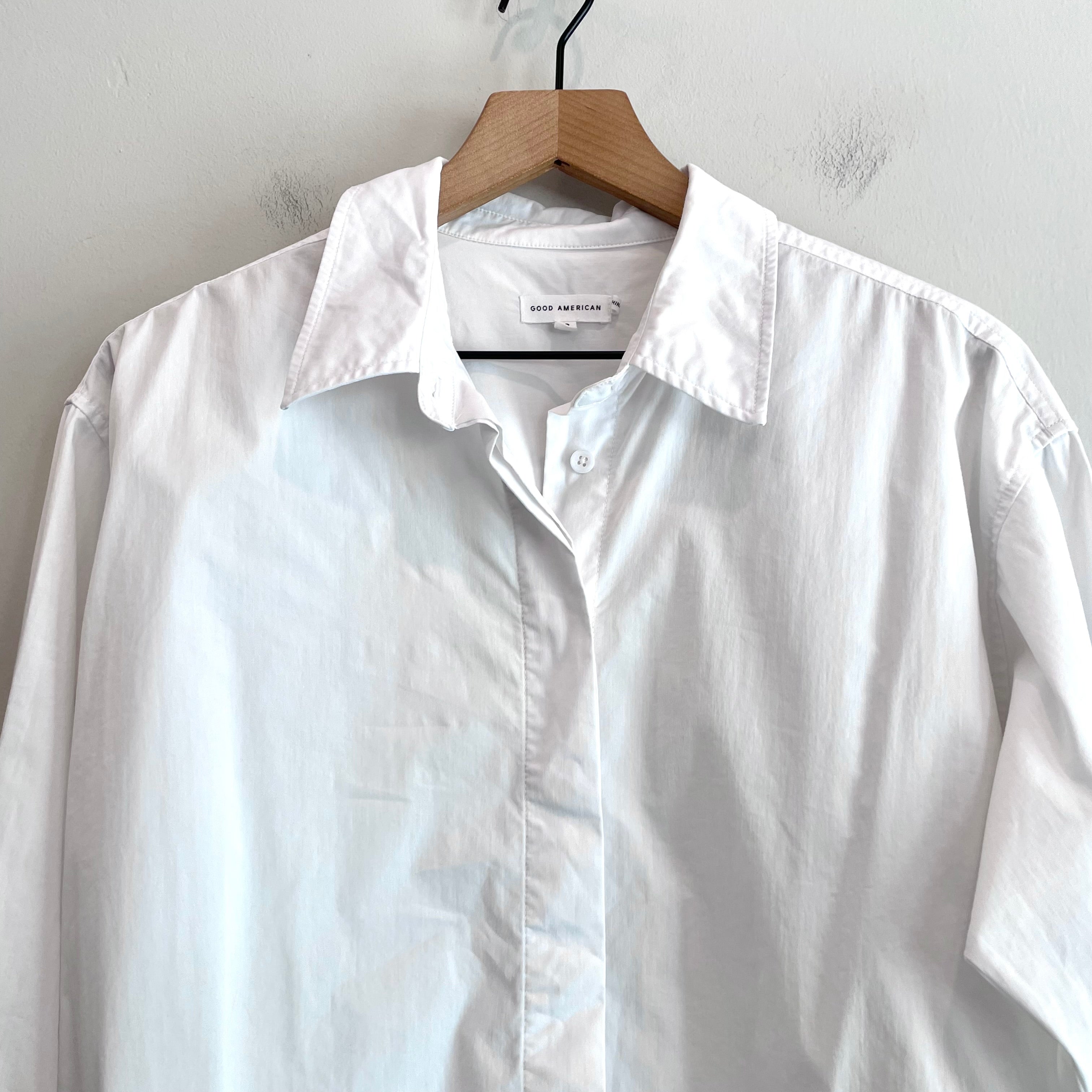 High Low Hem Button Down Shirt