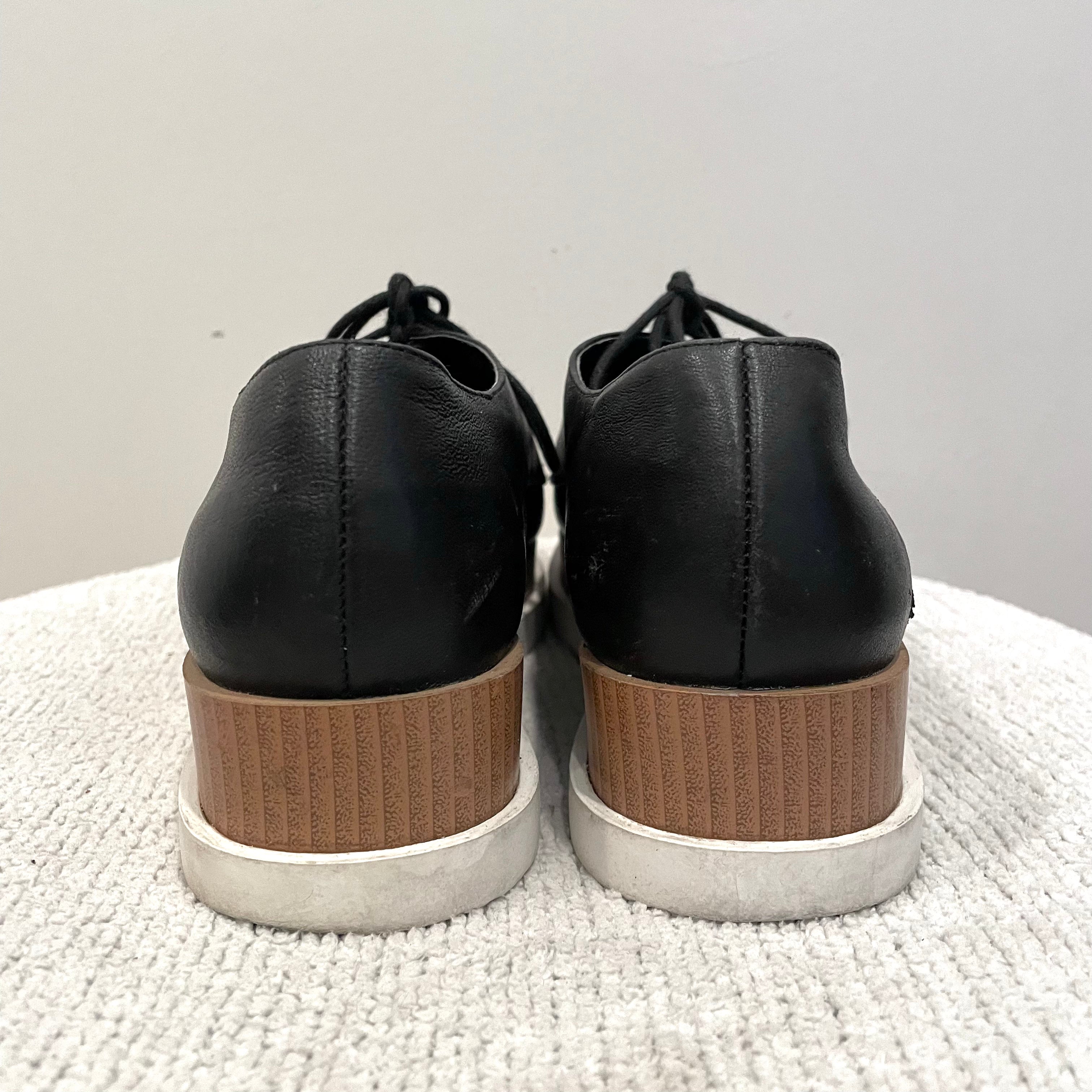 Platform Leather Sneakers