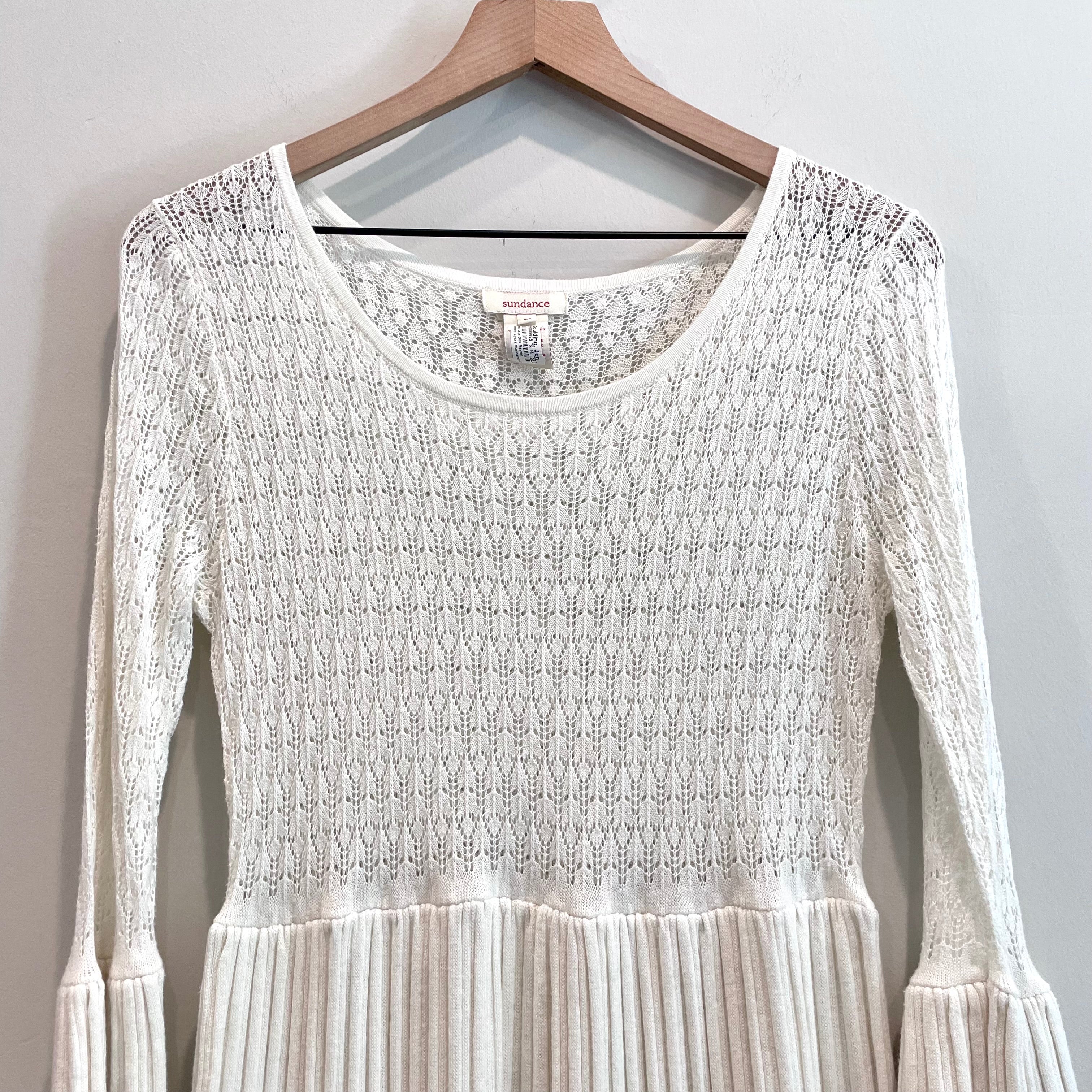 Knit Bell Sleeve Sweater Dress