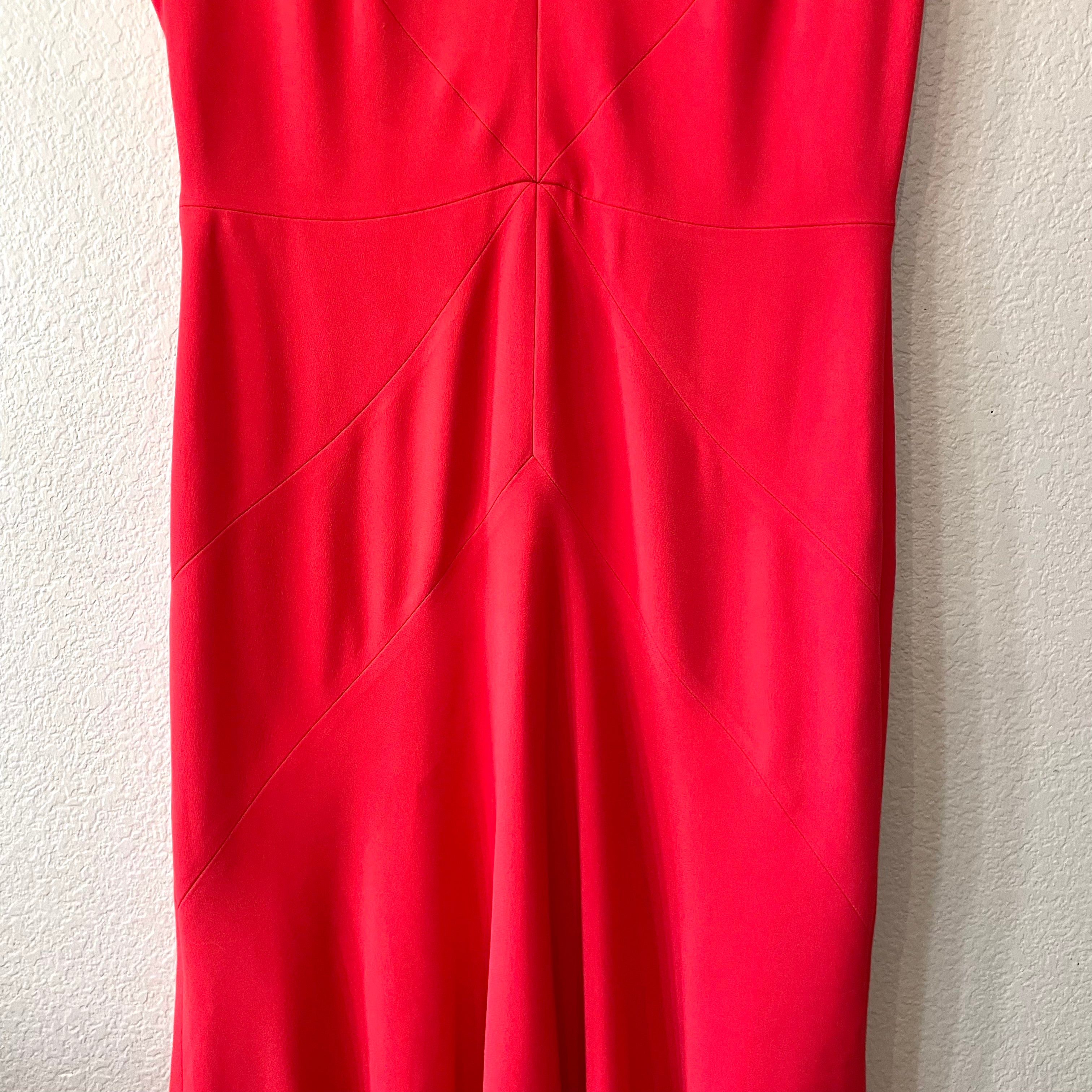 V-Neck Sheath Dress