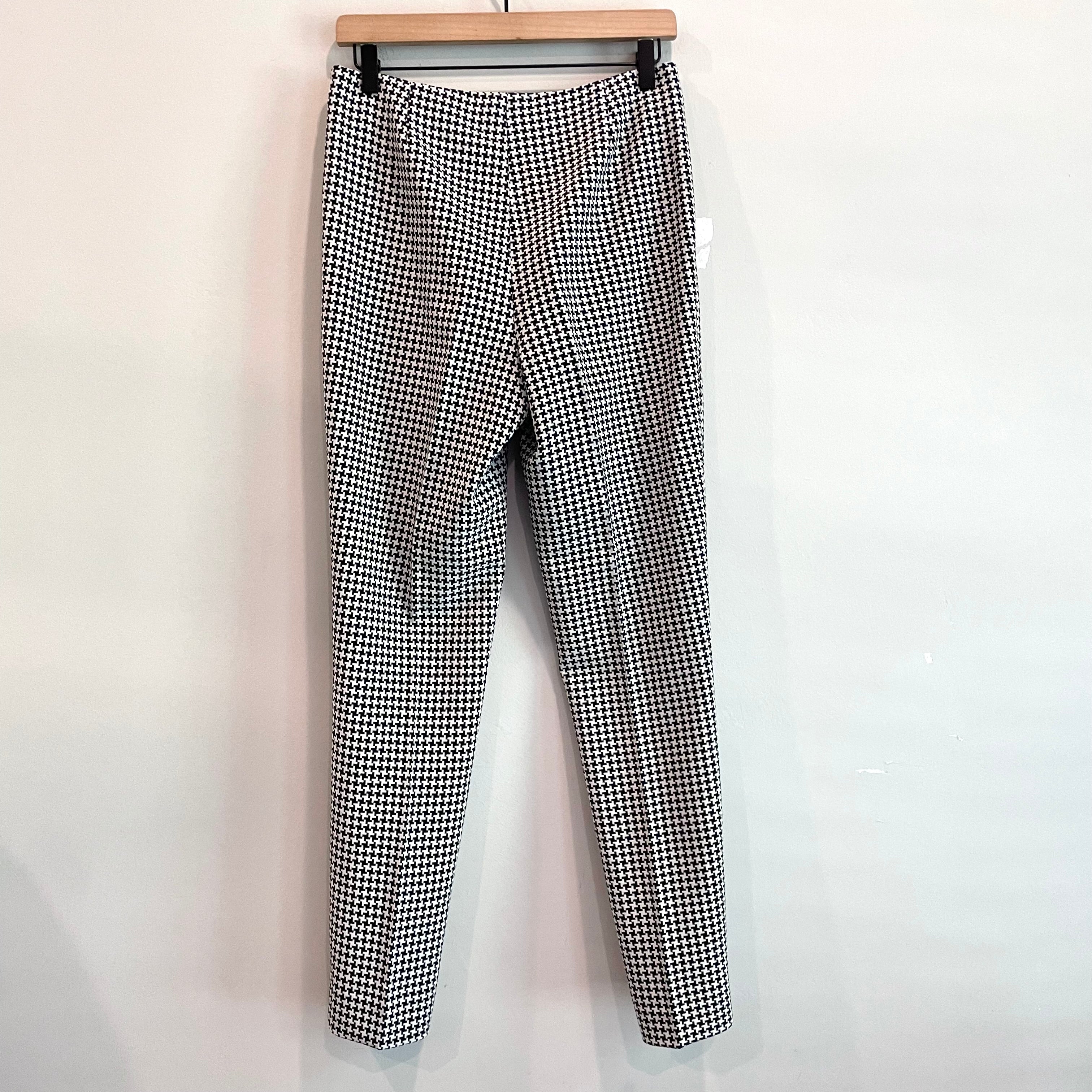 Houndstooth Plaid Pants