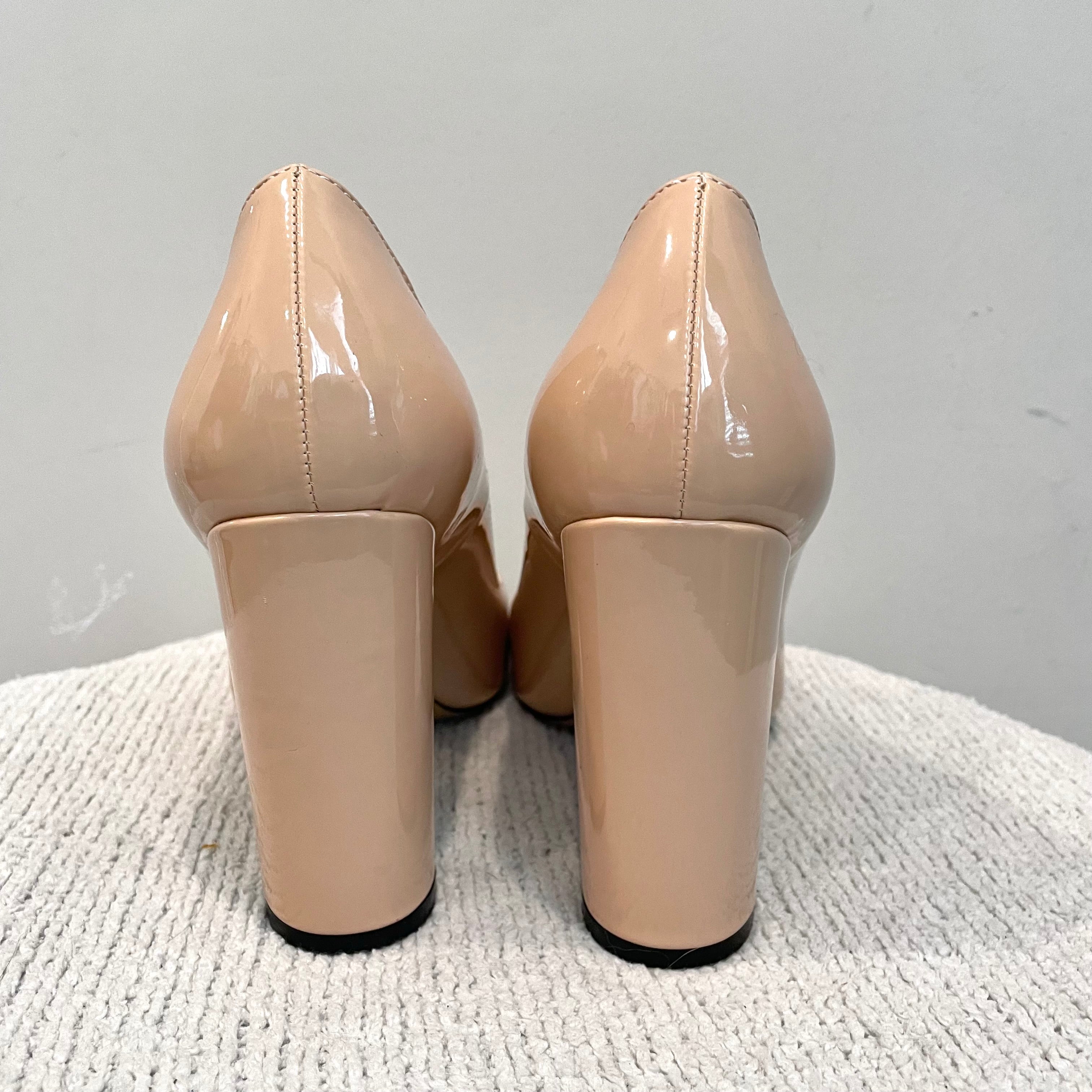 Patent Faux Leather Pump