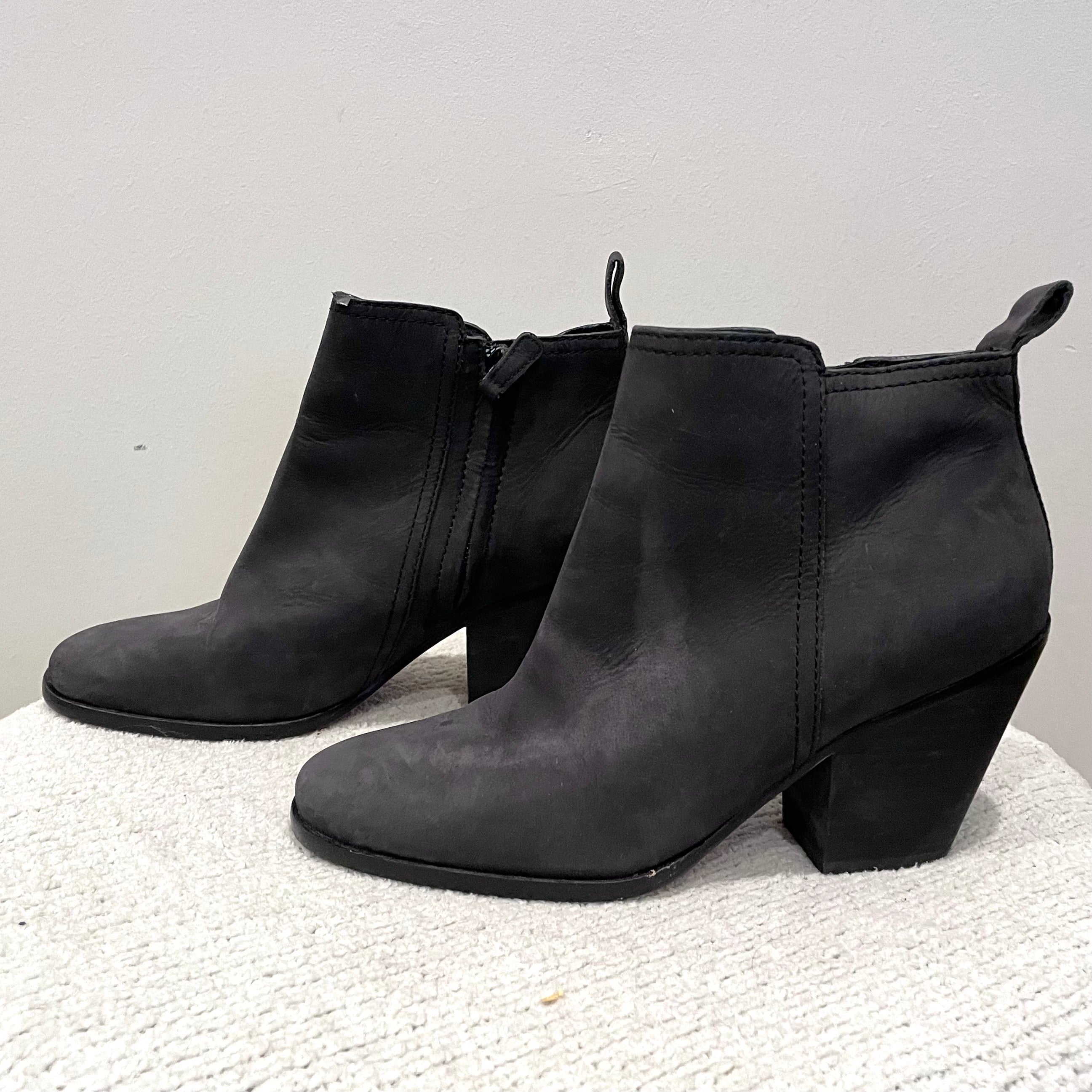 Suede Ankle Boots