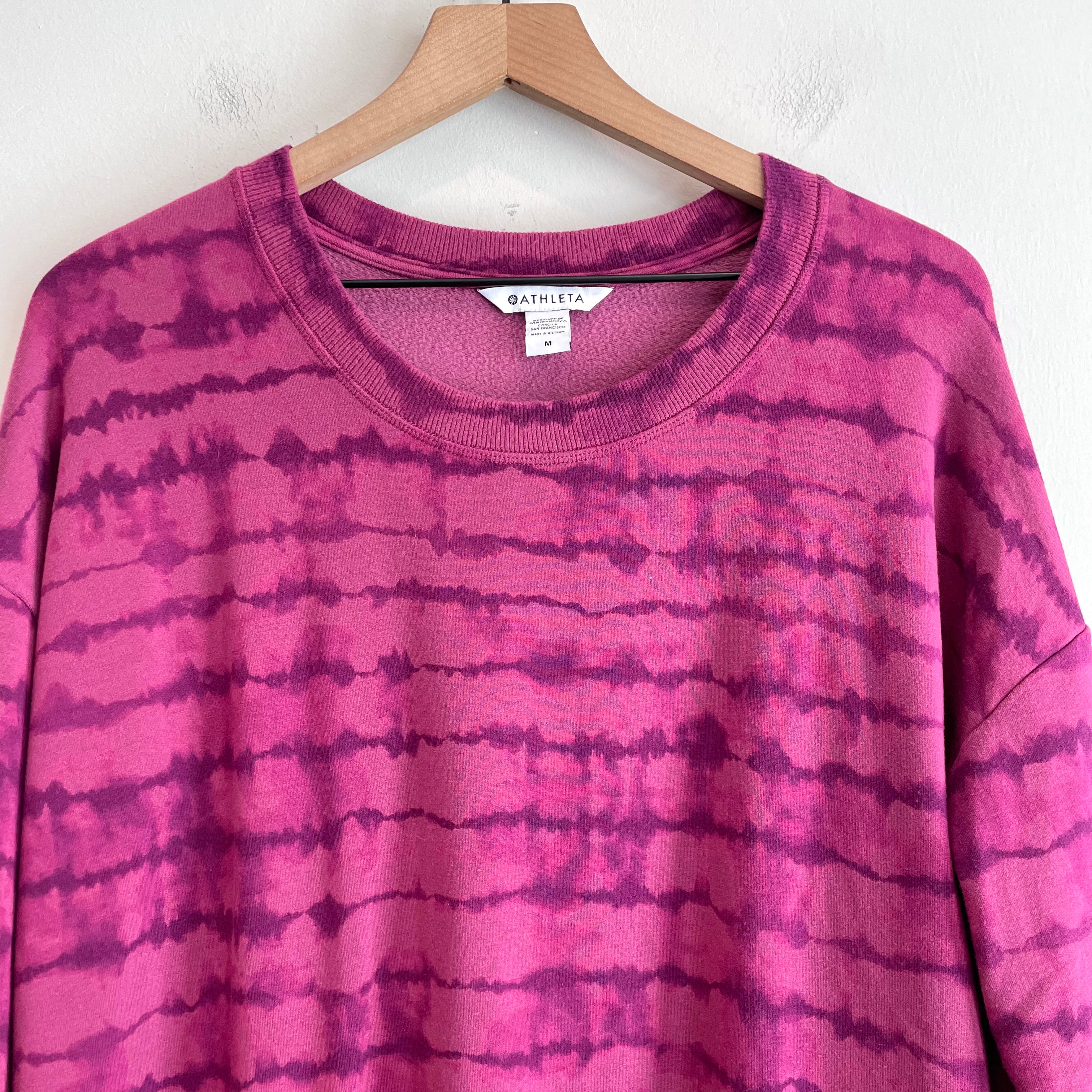 Striped Dye Sweatshirt