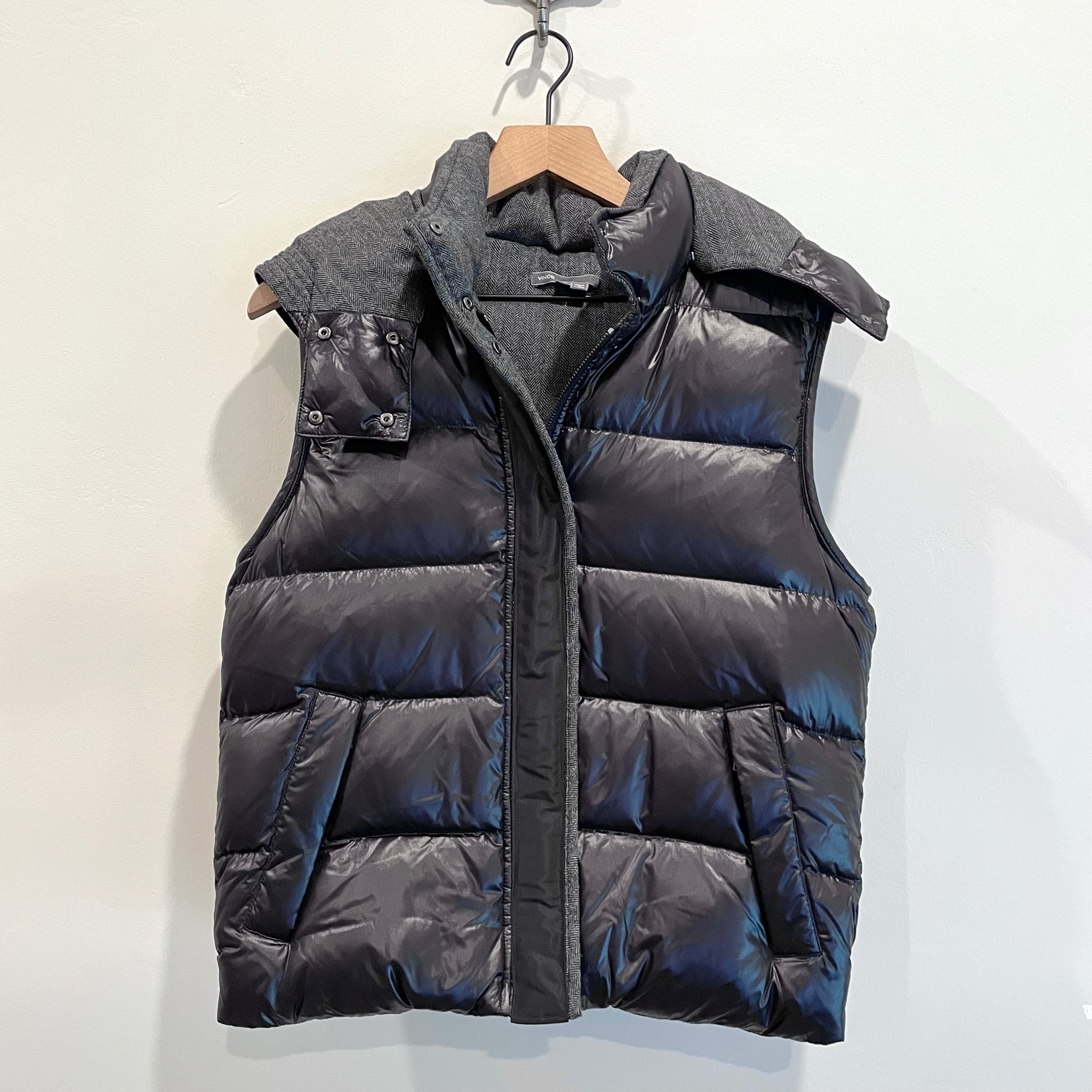 Detachable Hoodie Puff Vest