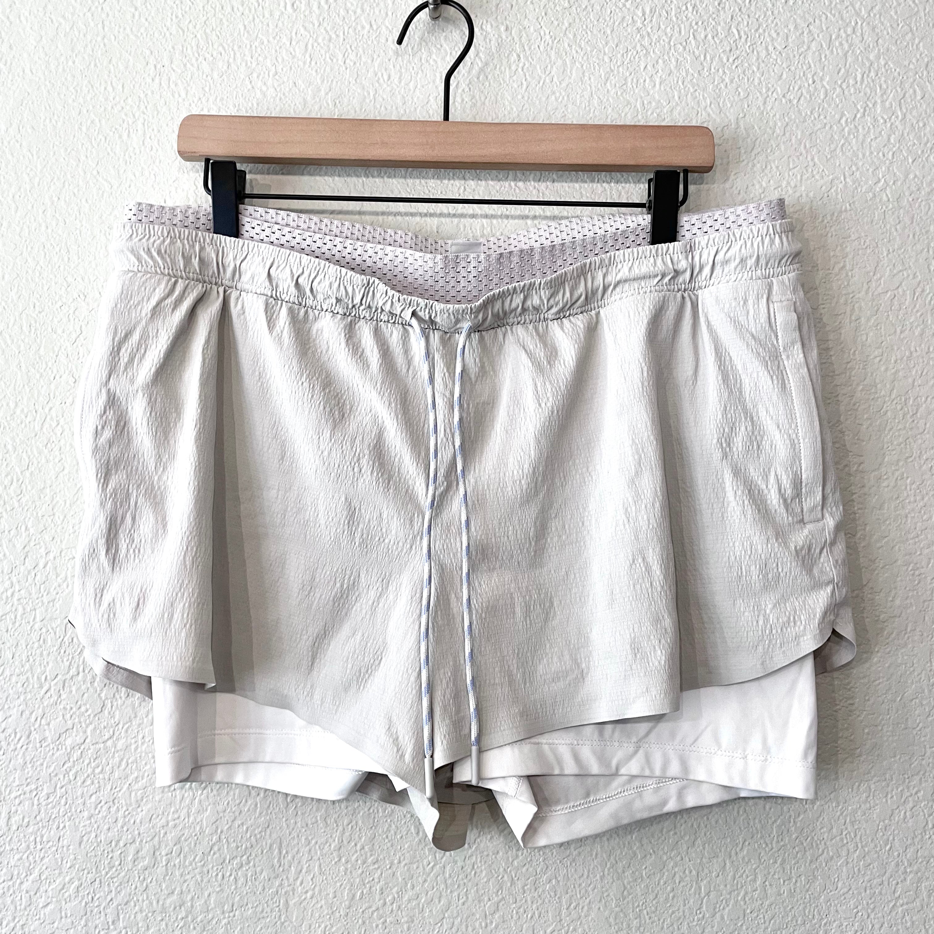 Lined Drawstring Shorts