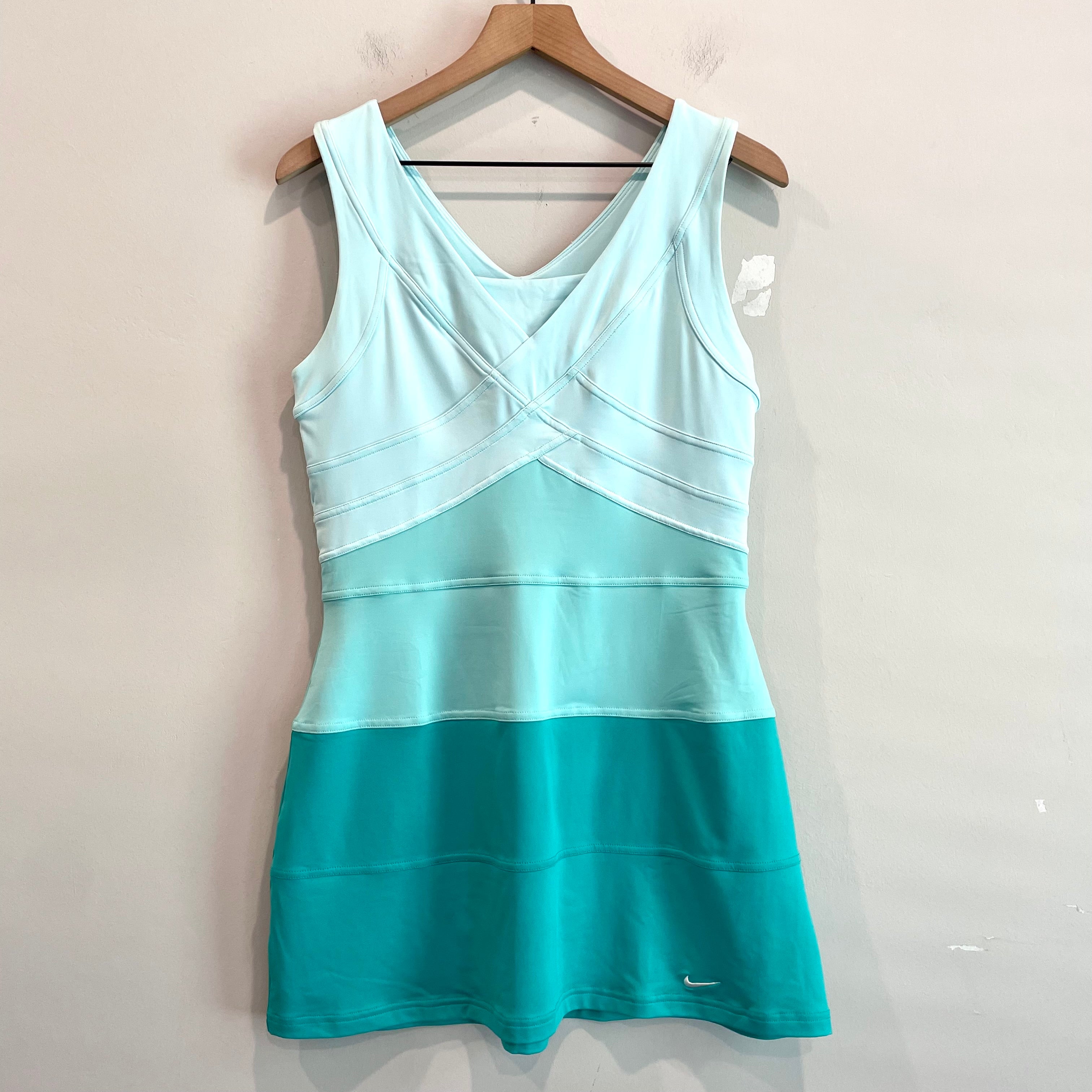 Ombré Striped Athletic Dress