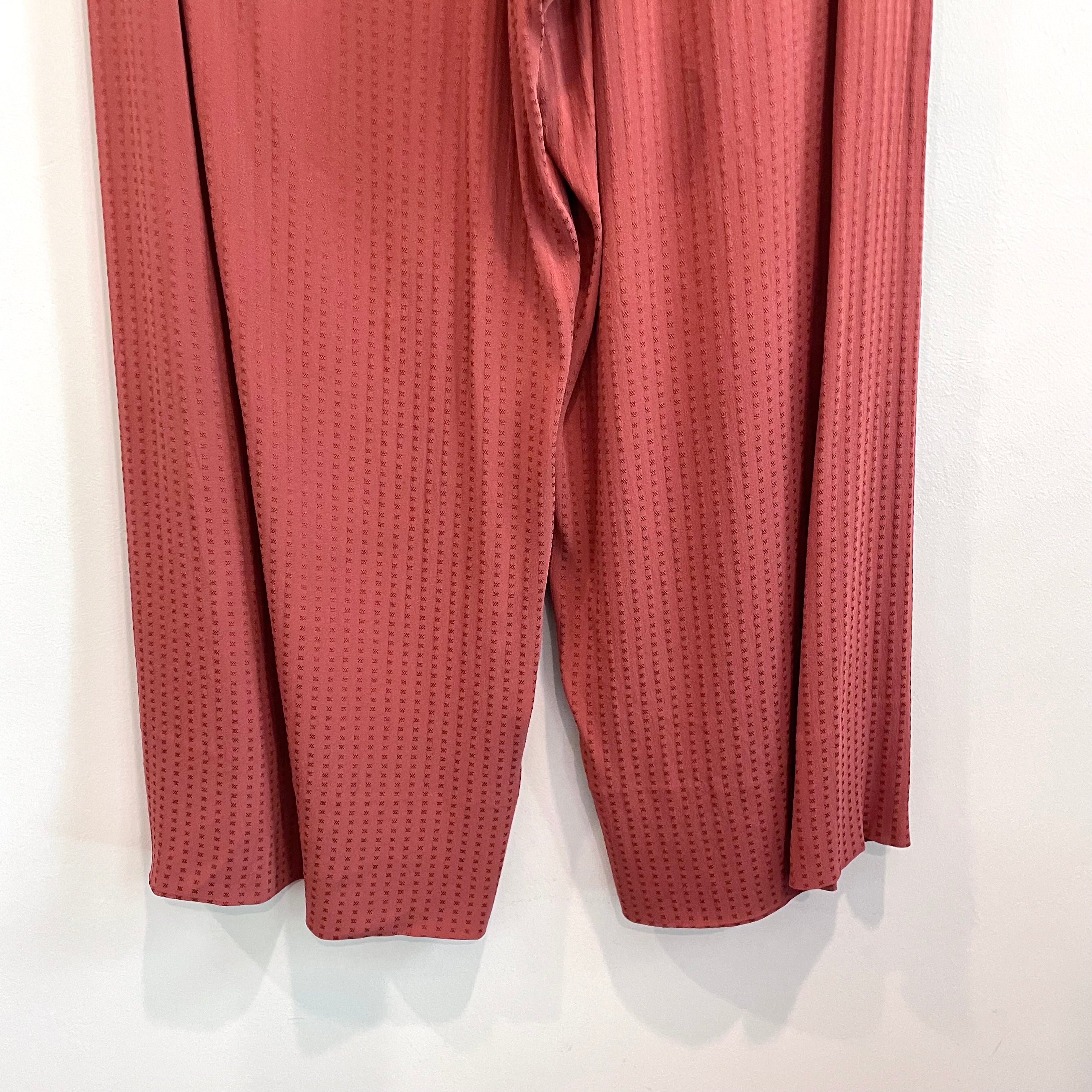 Wide Leg Crop Culotte Pants