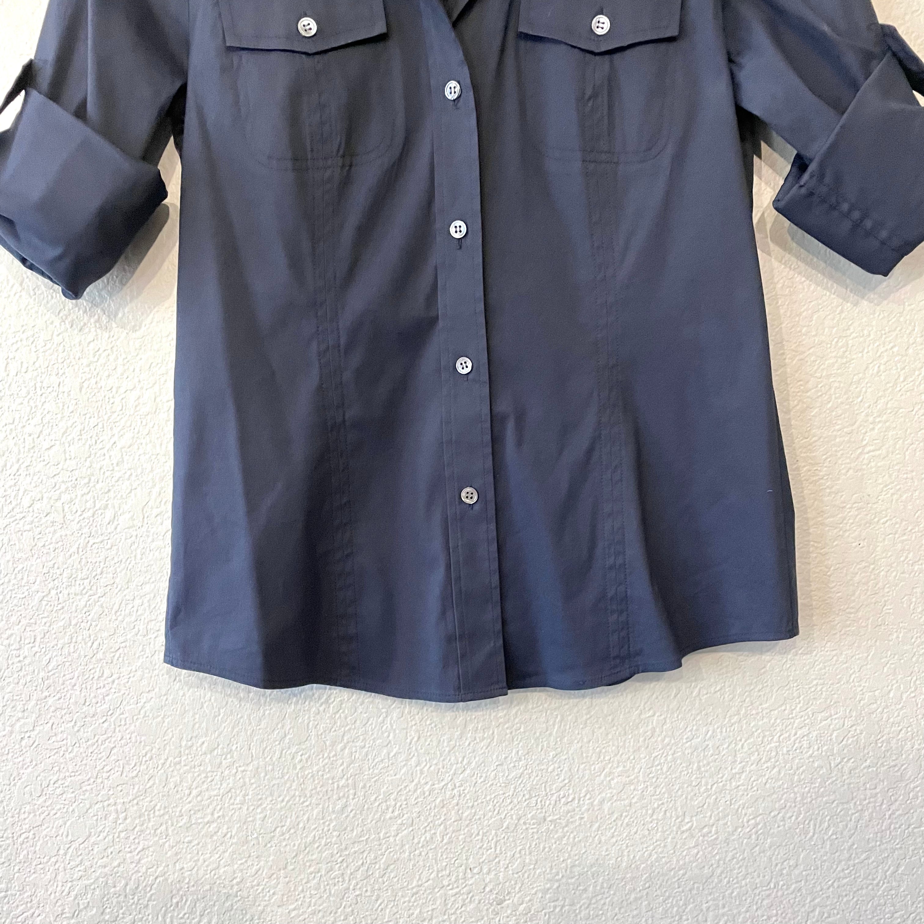 Roll Tab Button Down Shirt