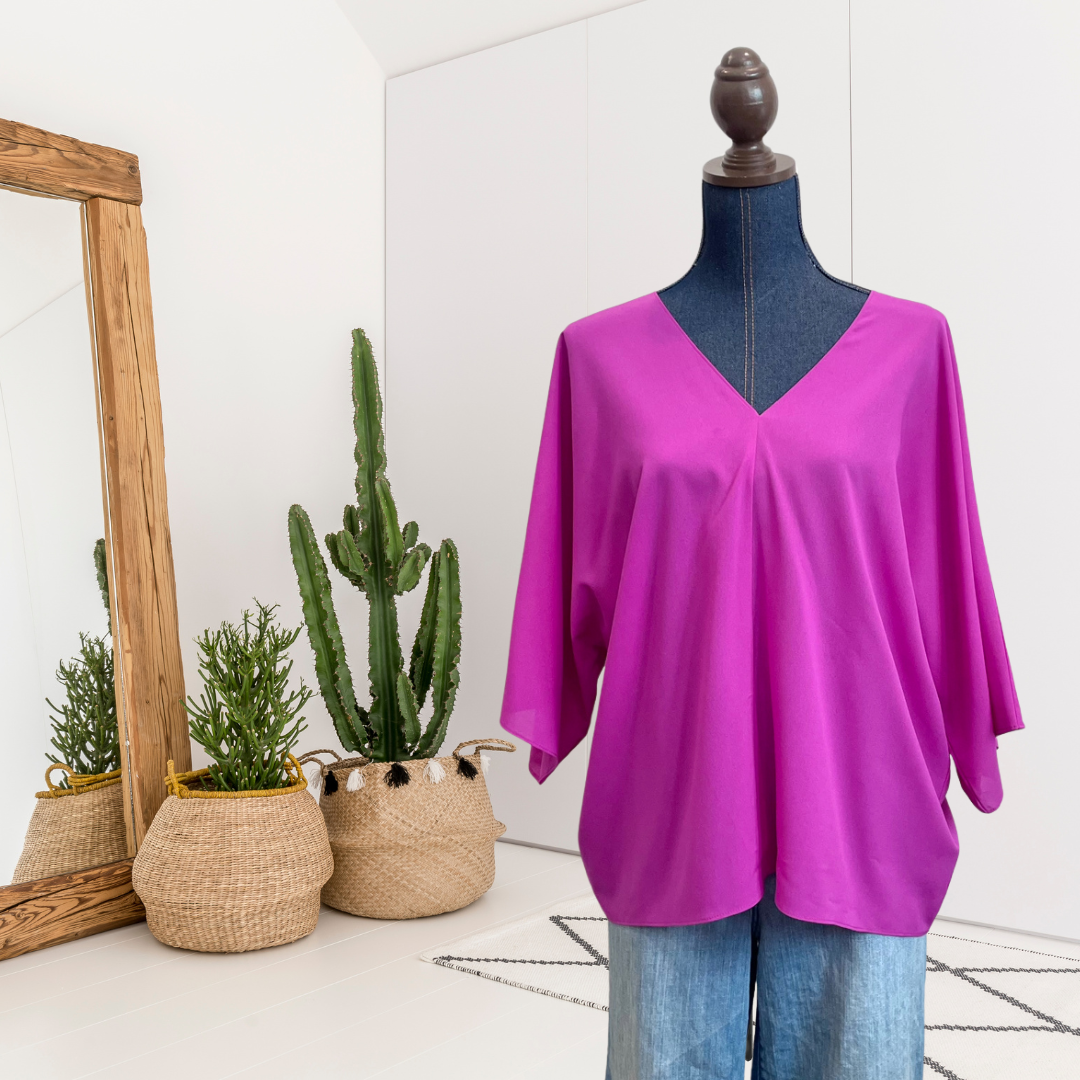 V-Neck Dolman Top