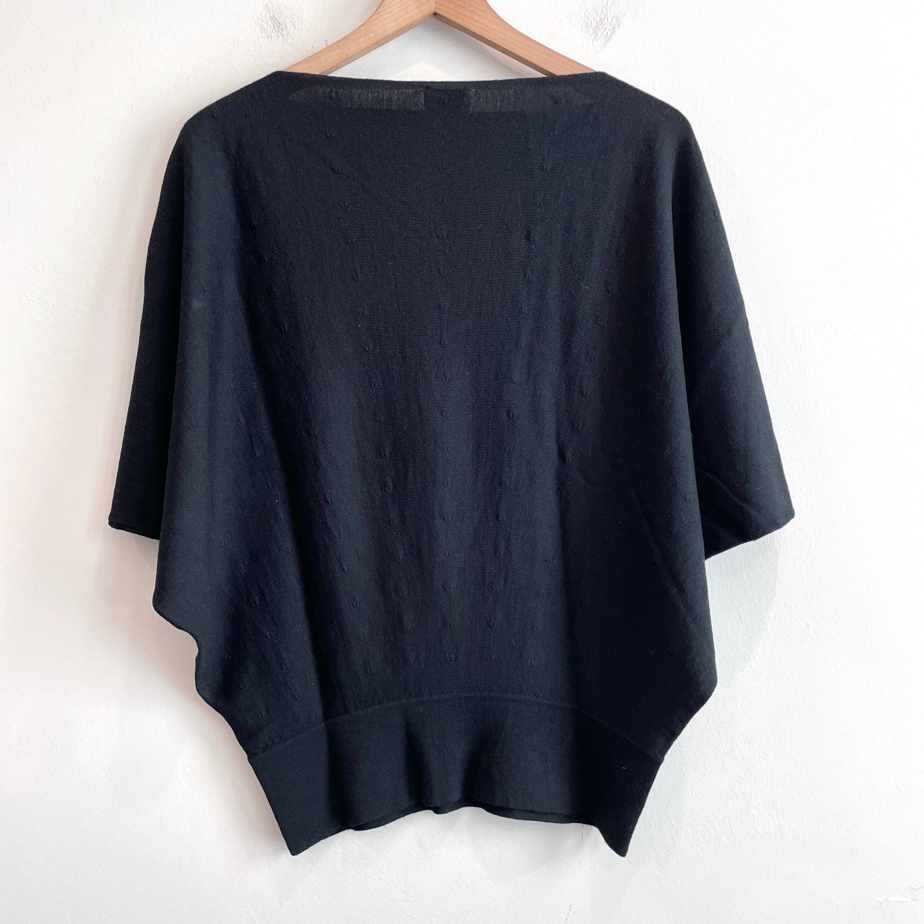 Merino Wool Batwing Sweater