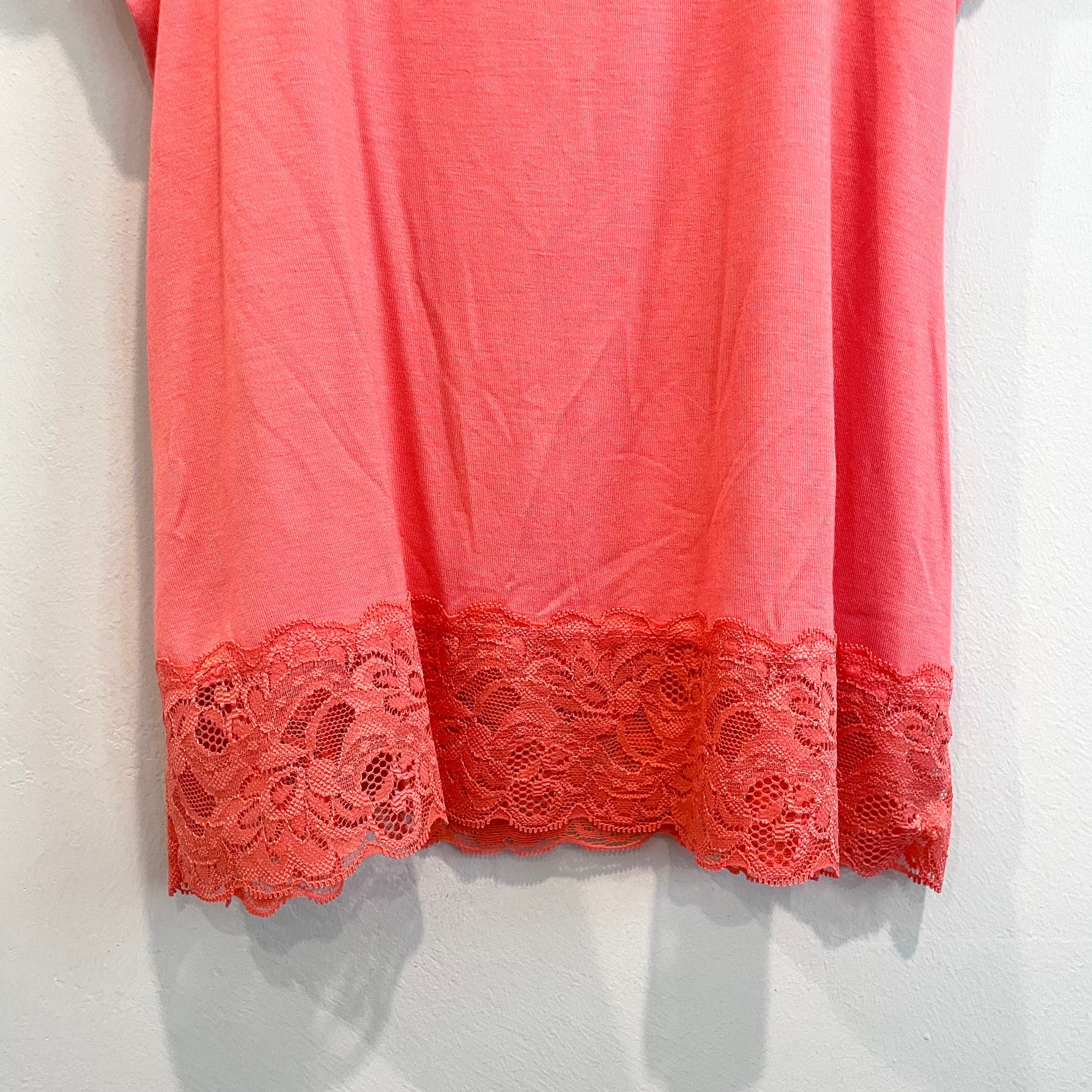 Lace Trim Tank Top