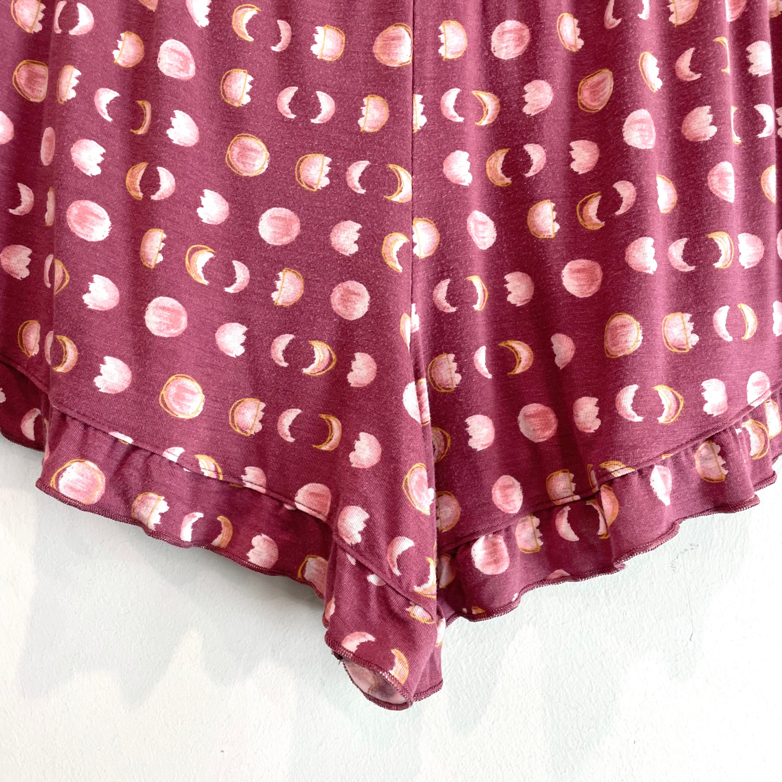 Moon Phases Sleep Shorts