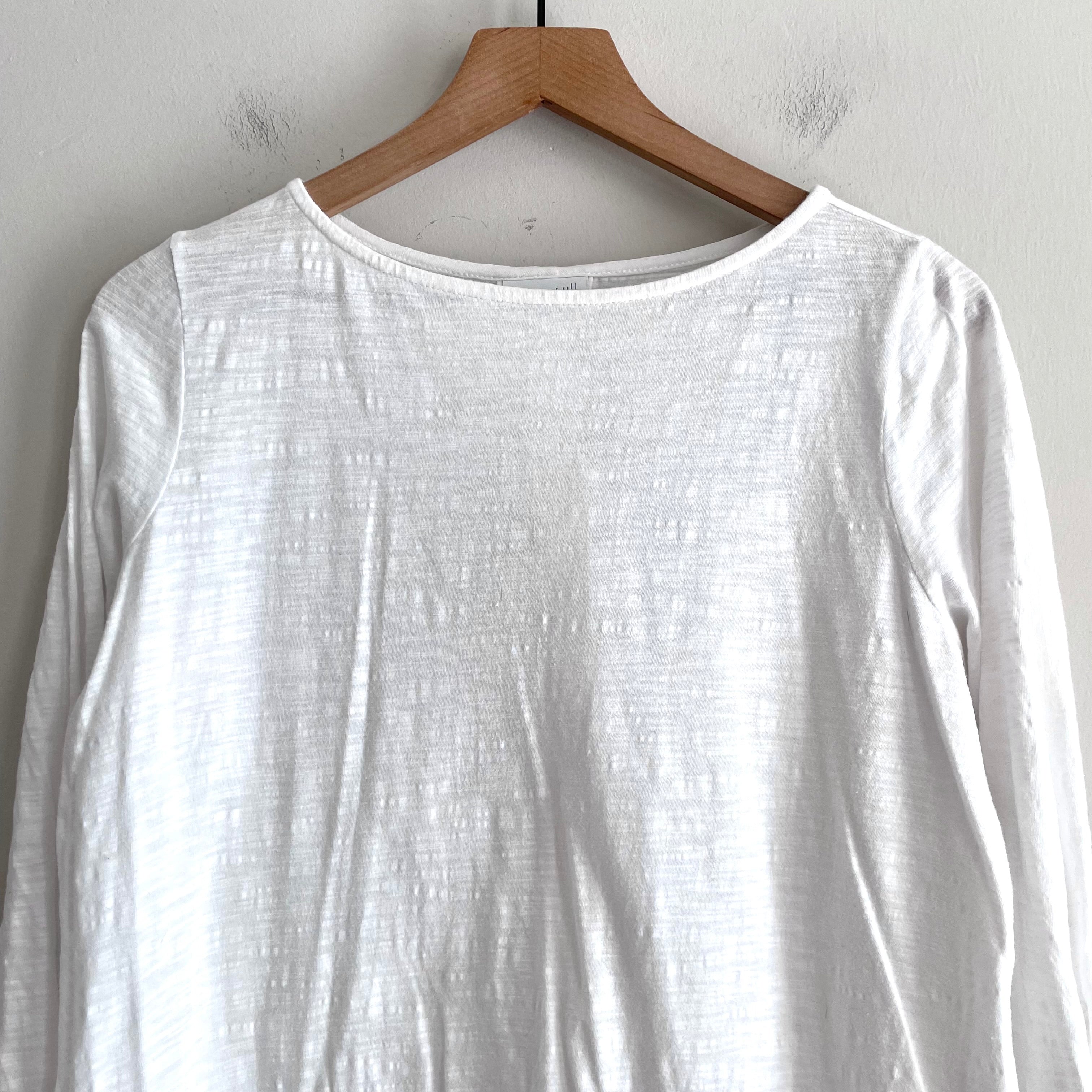 Button Back Long Sleeve Top