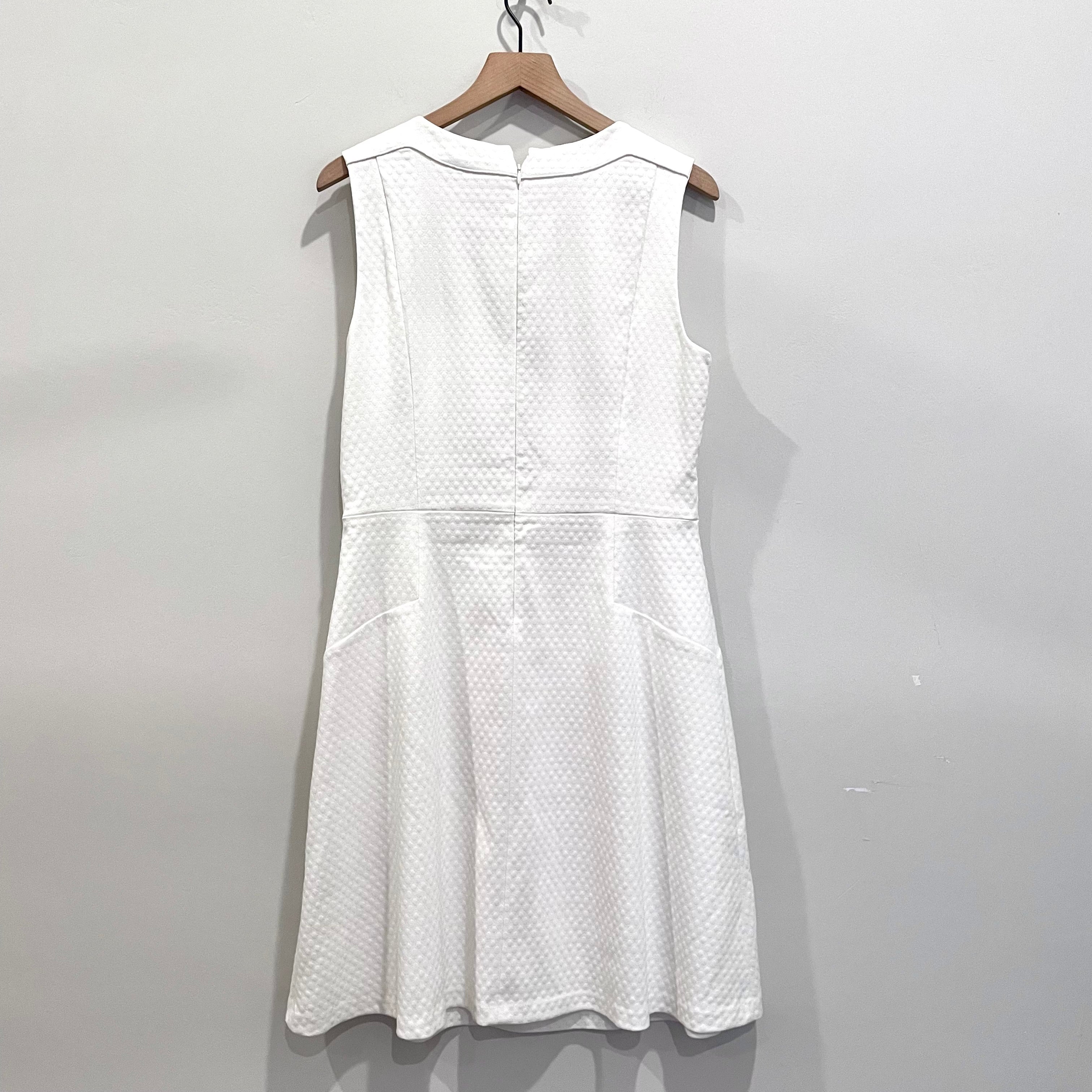 Sleeveless Jacquard Dress