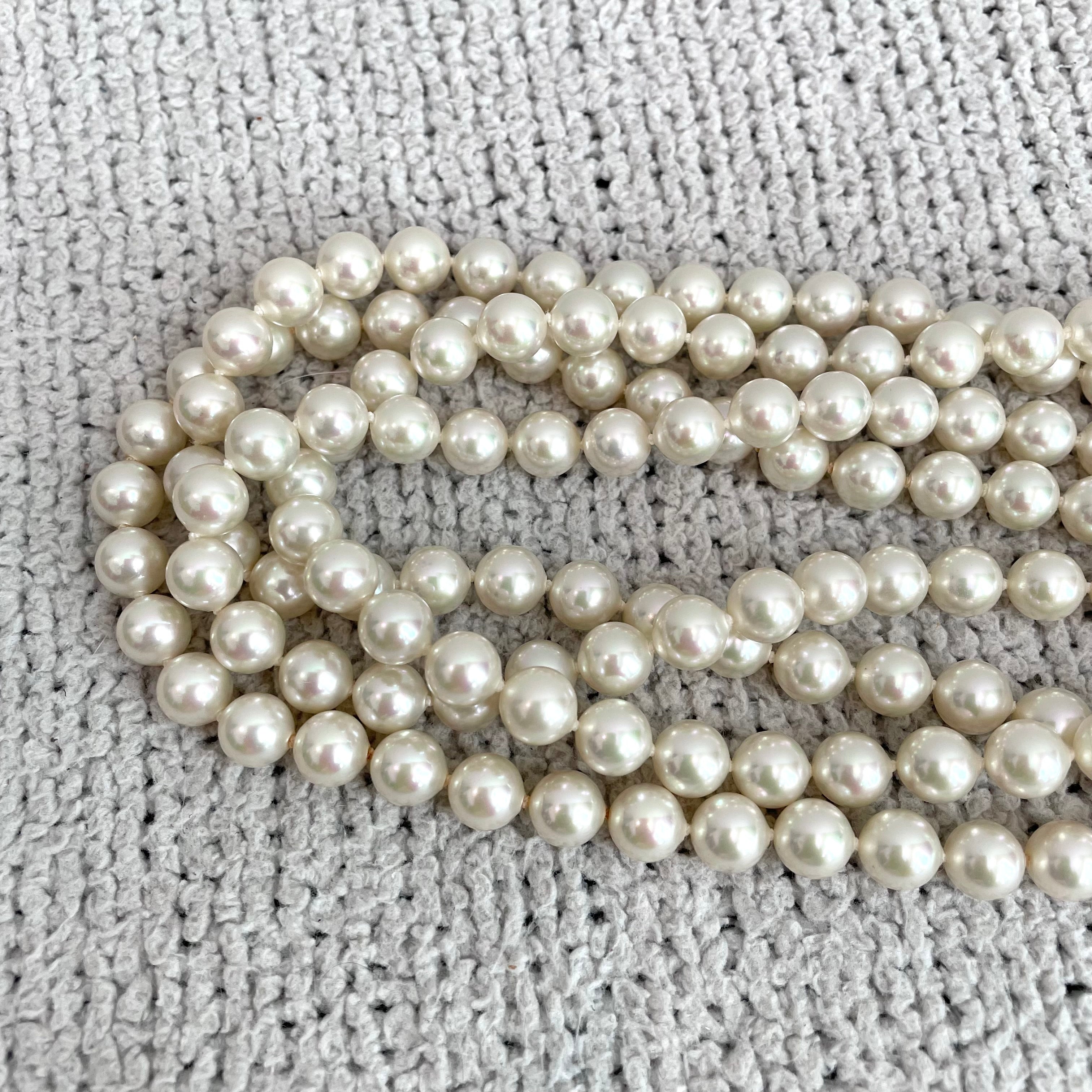 Faux Pearl Necklace