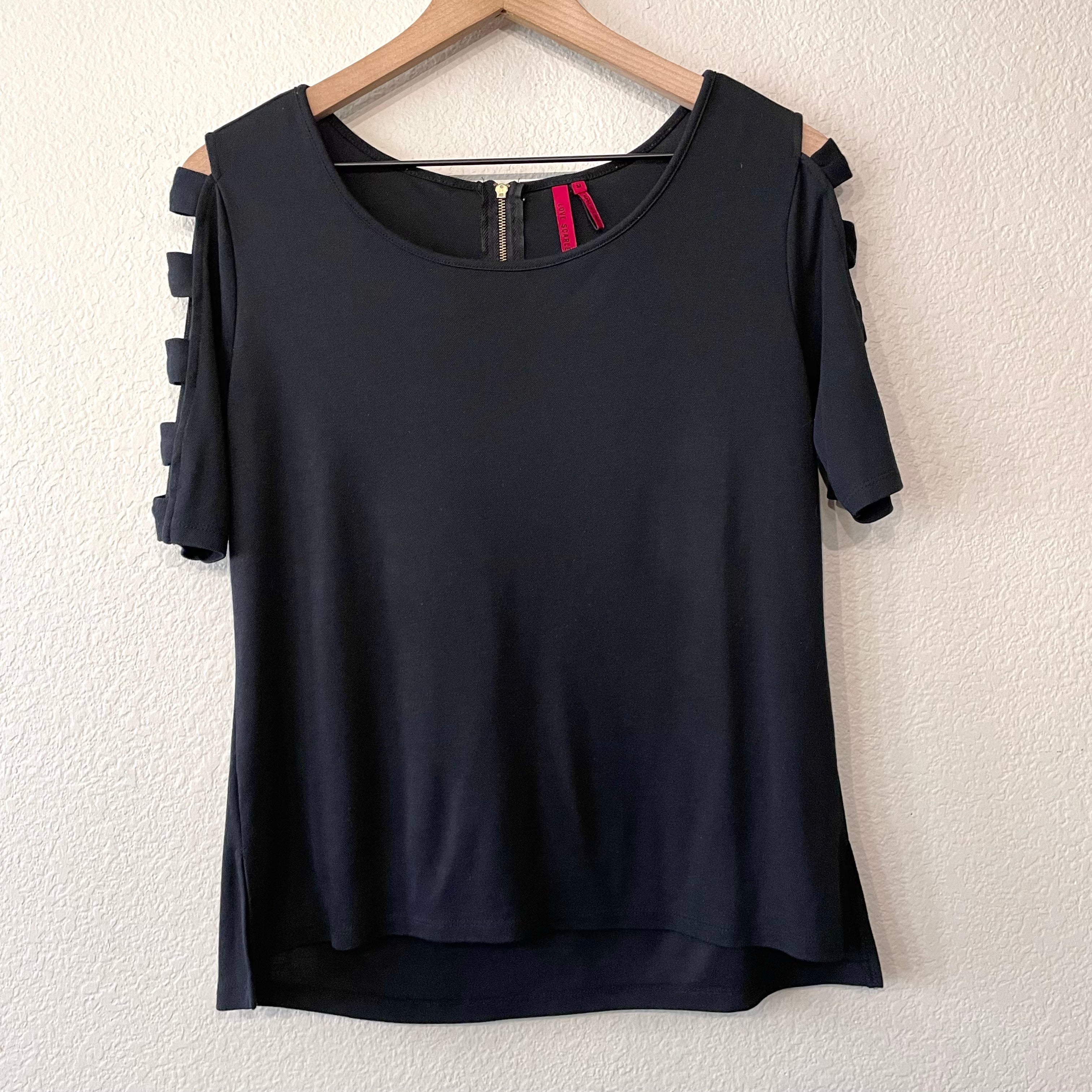 Ladder Open Sleeve Top