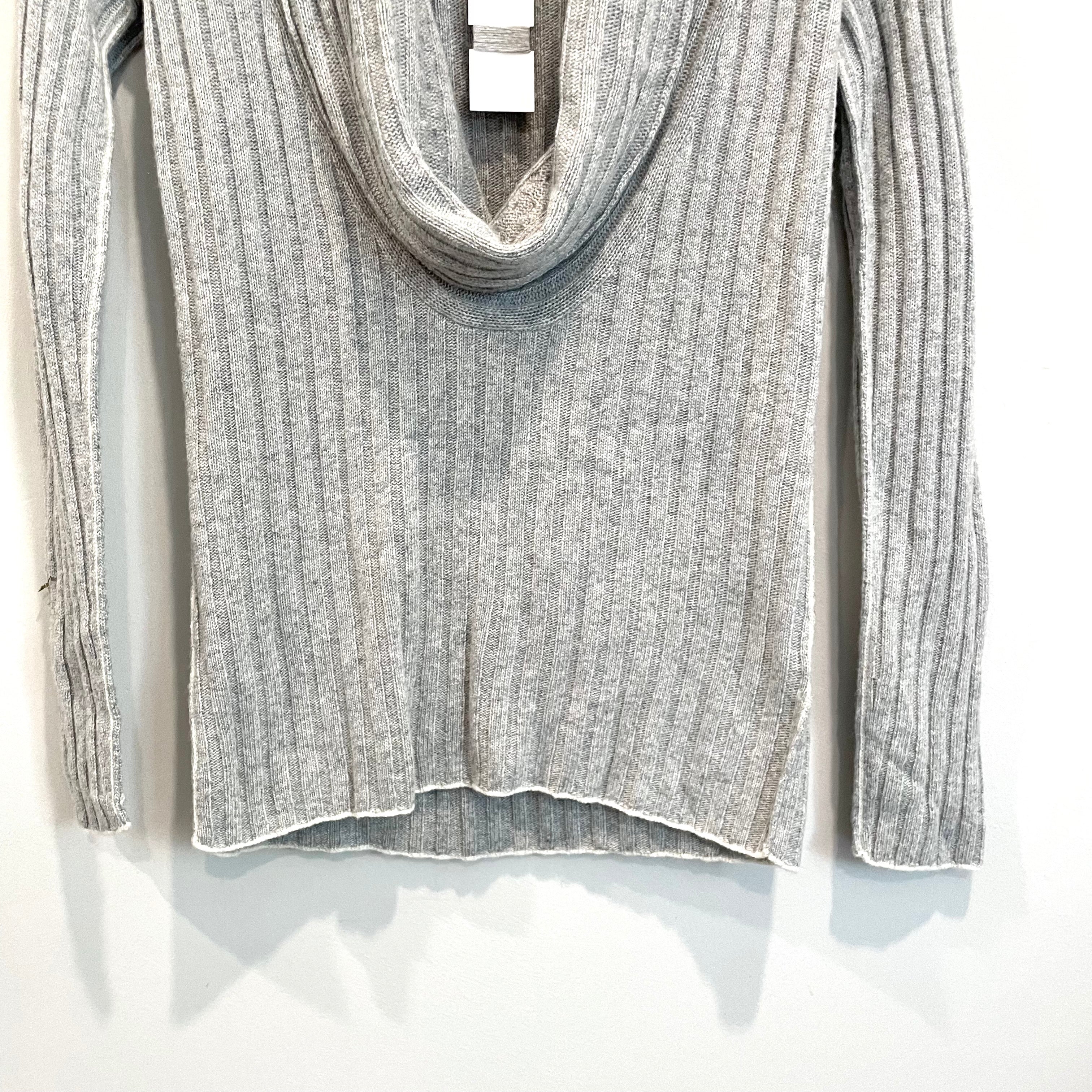 Draped Cowl Neck Sweater