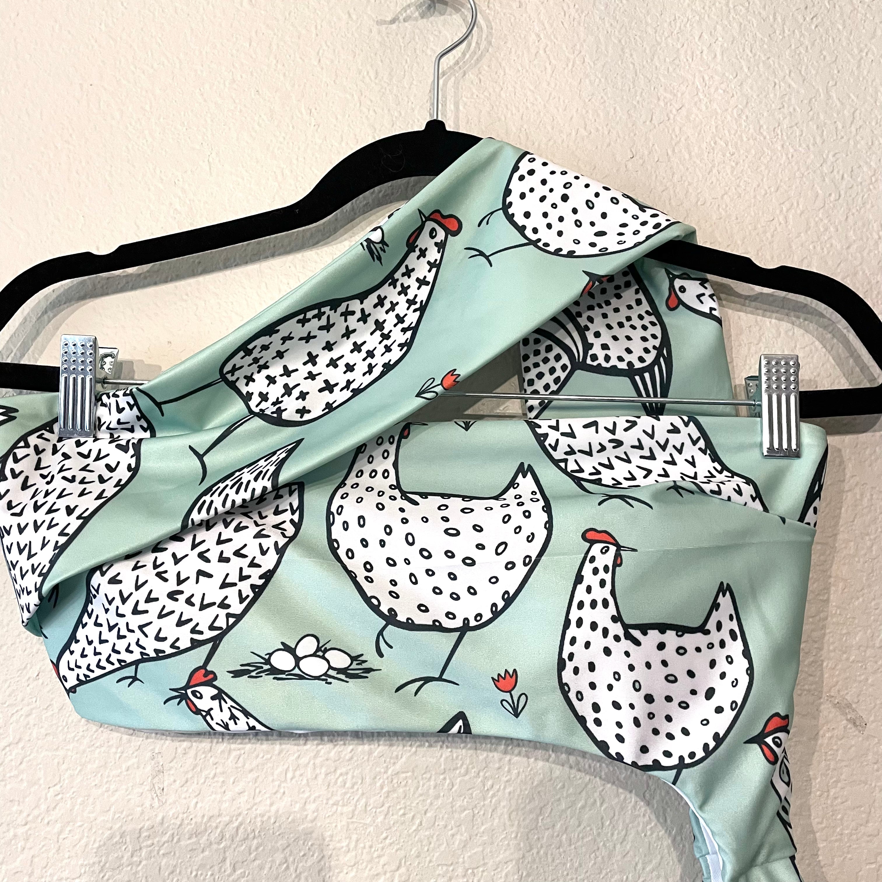 Rooster Chicken Cut Out Swim