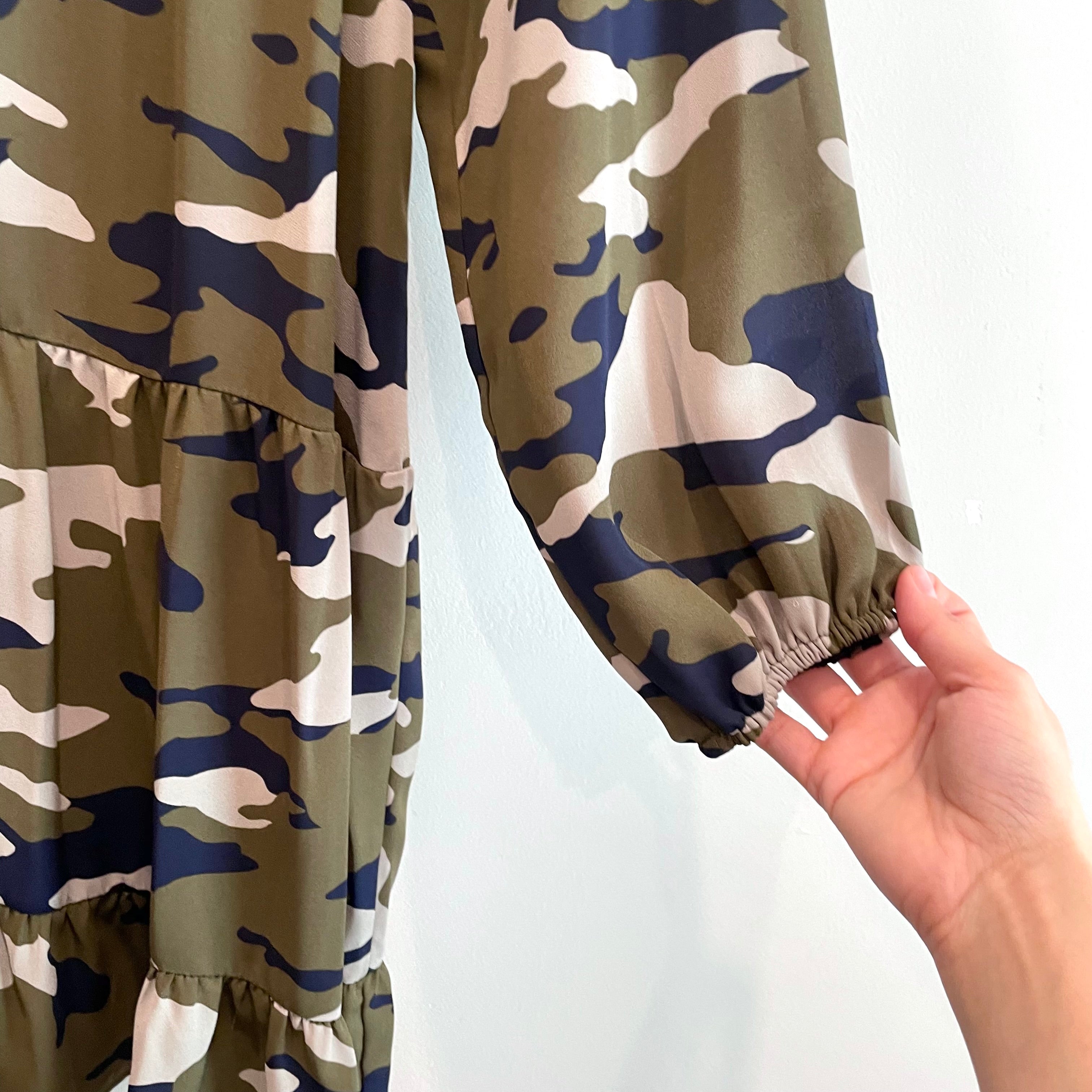 Camo Shift Dress