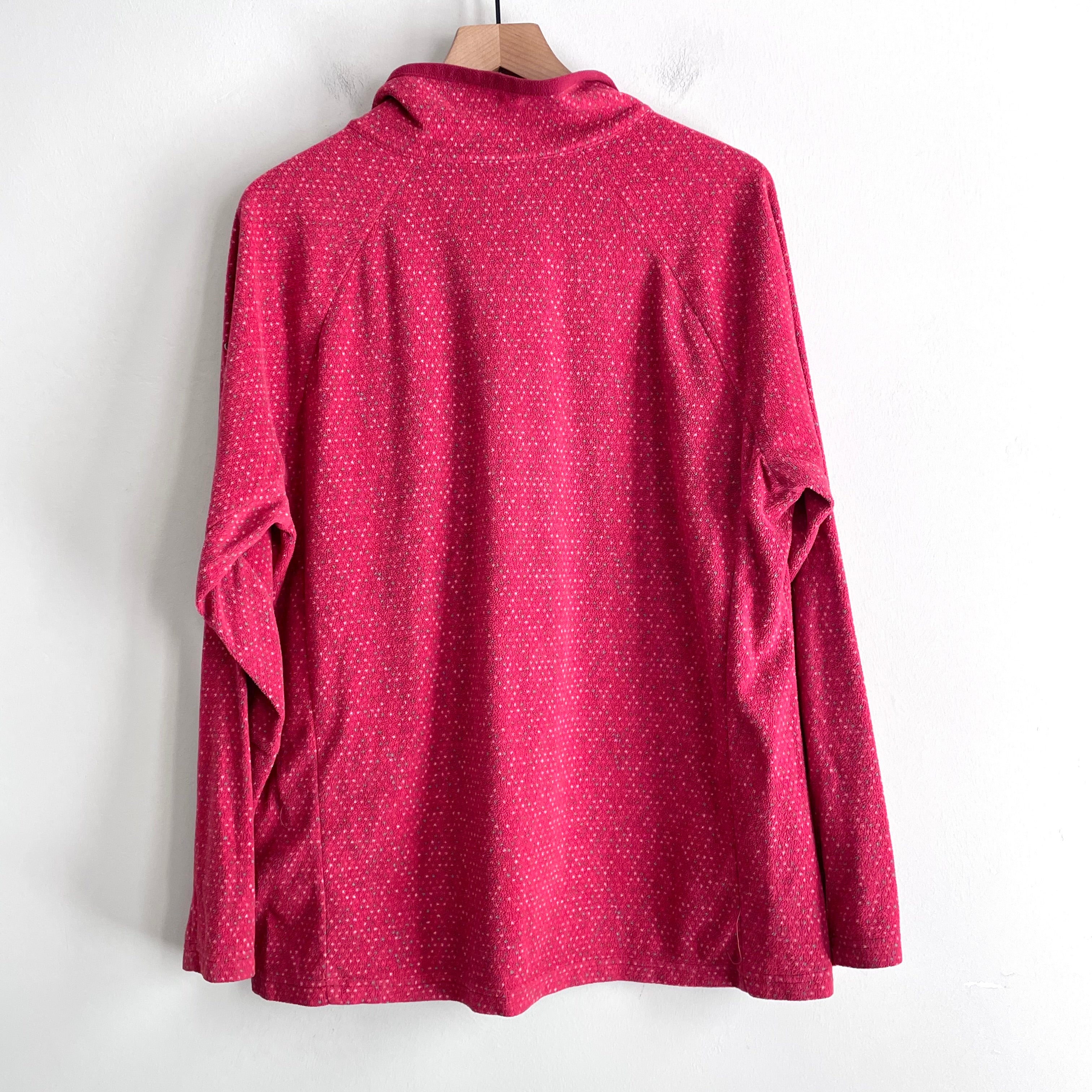 Polka Dot Fleece Sweater