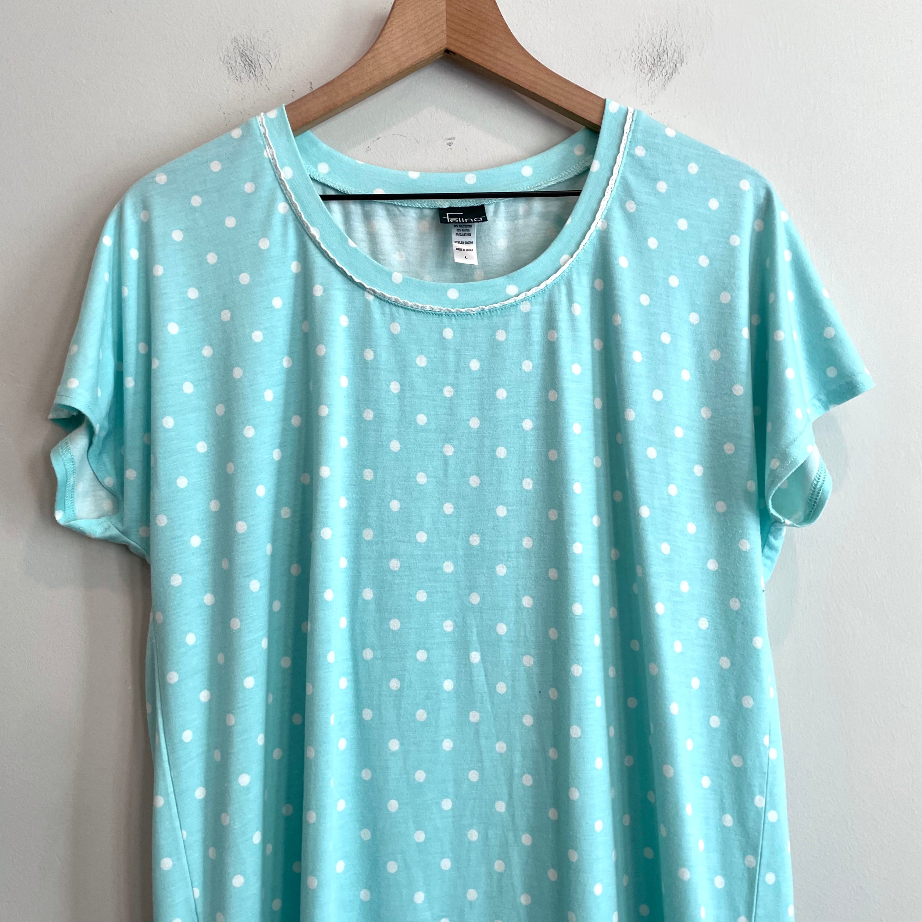 Polka Dot Pajama Dress