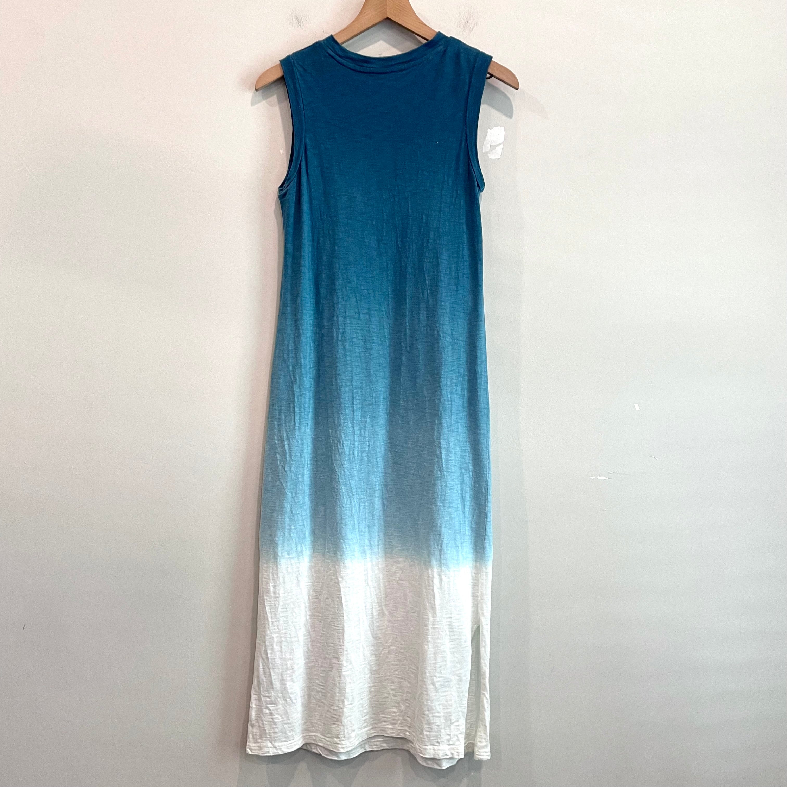 Sleeveless Ombré Midi Dress