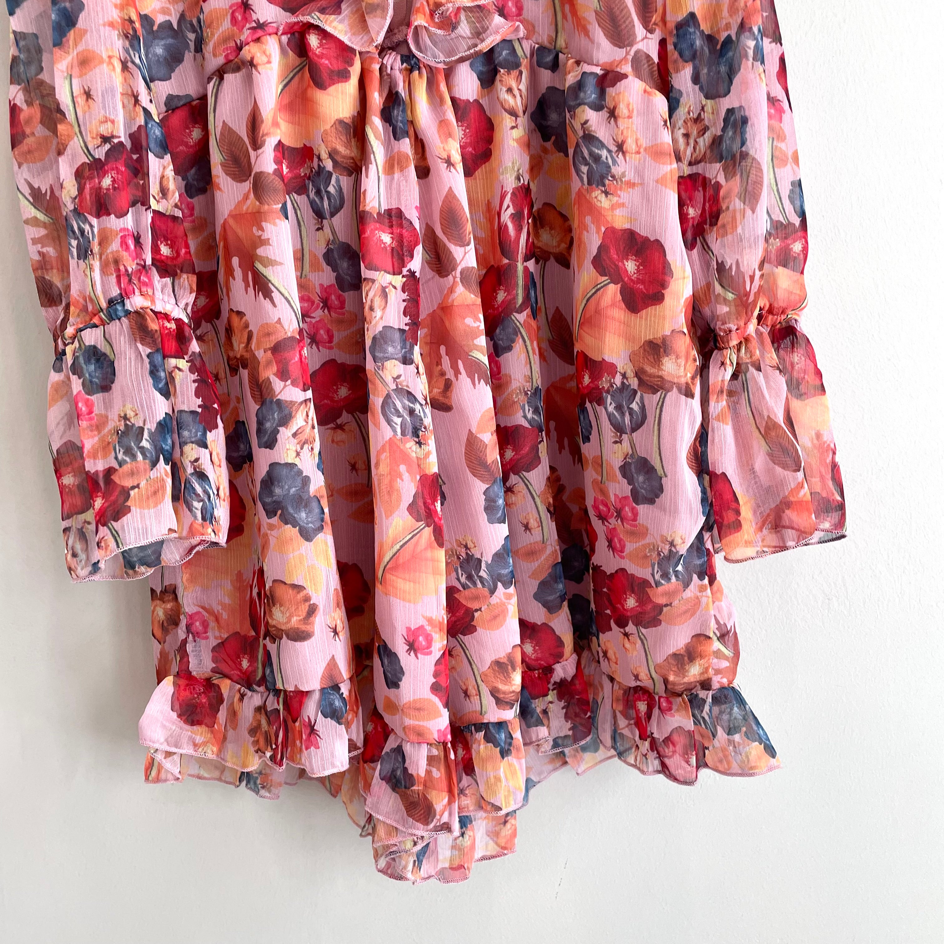 Floral Ruffle Romper