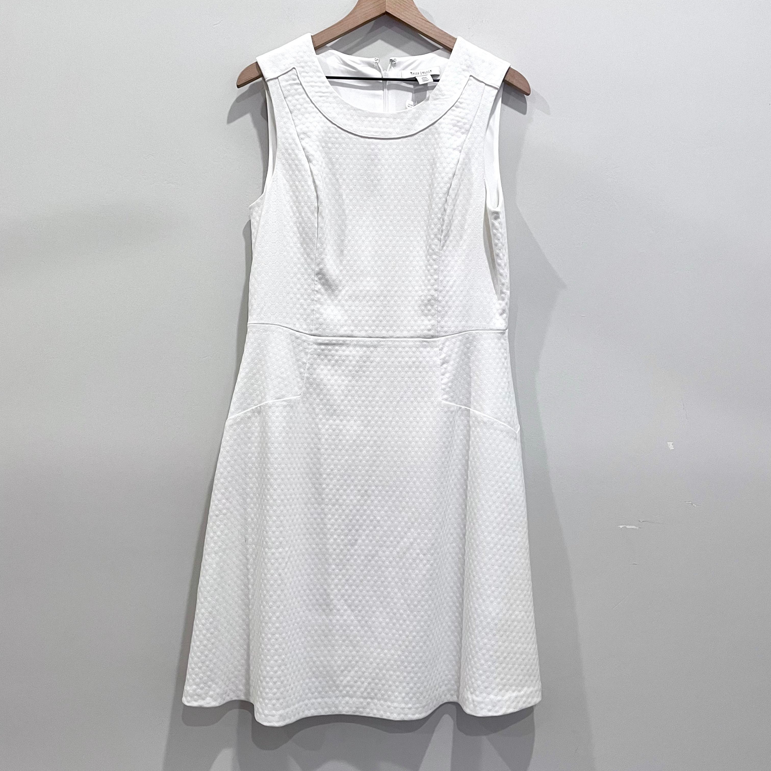 Sleeveless Jacquard Dress