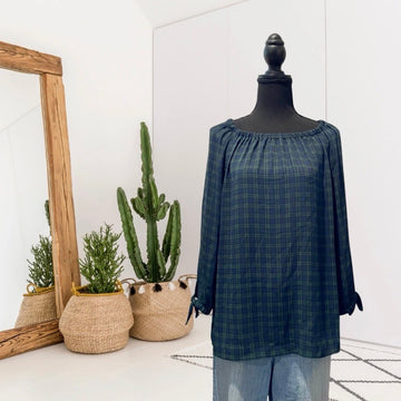 Tartan Plaid Blouse