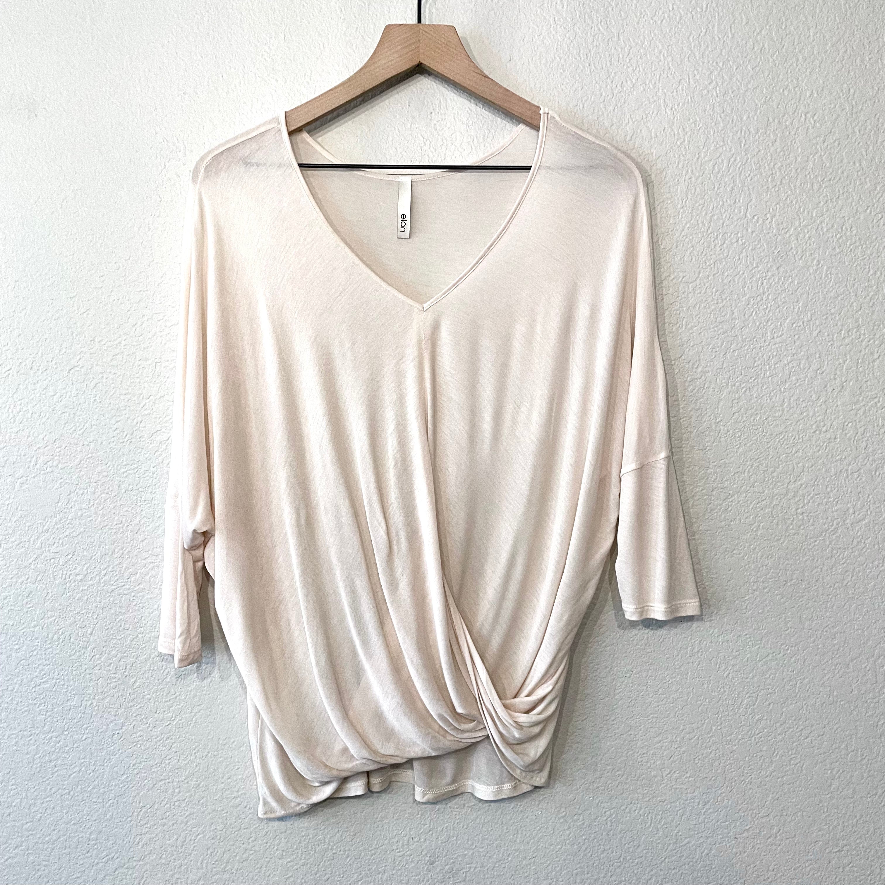 Dolman Sheer Twist Top