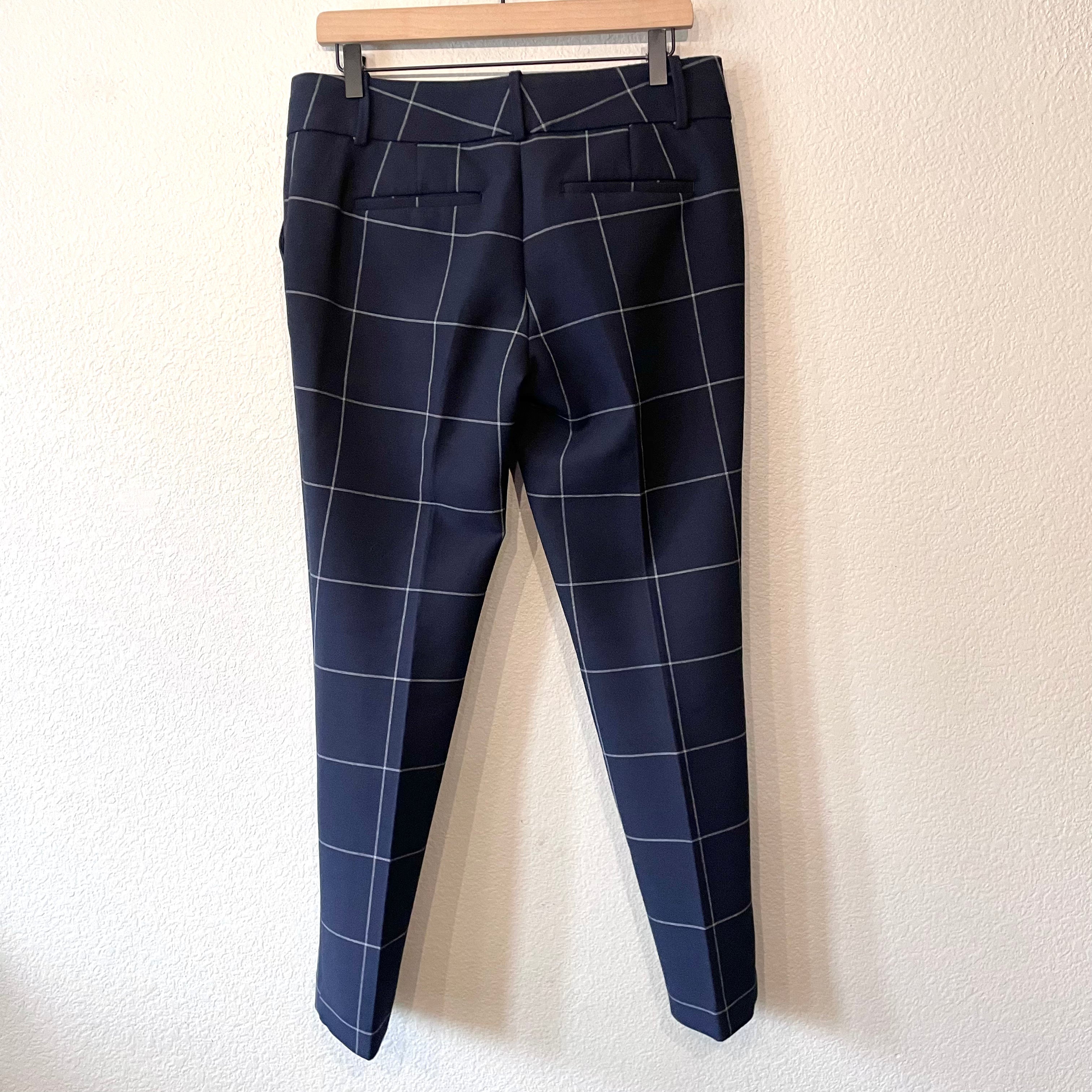 Windowpane Dress Pants