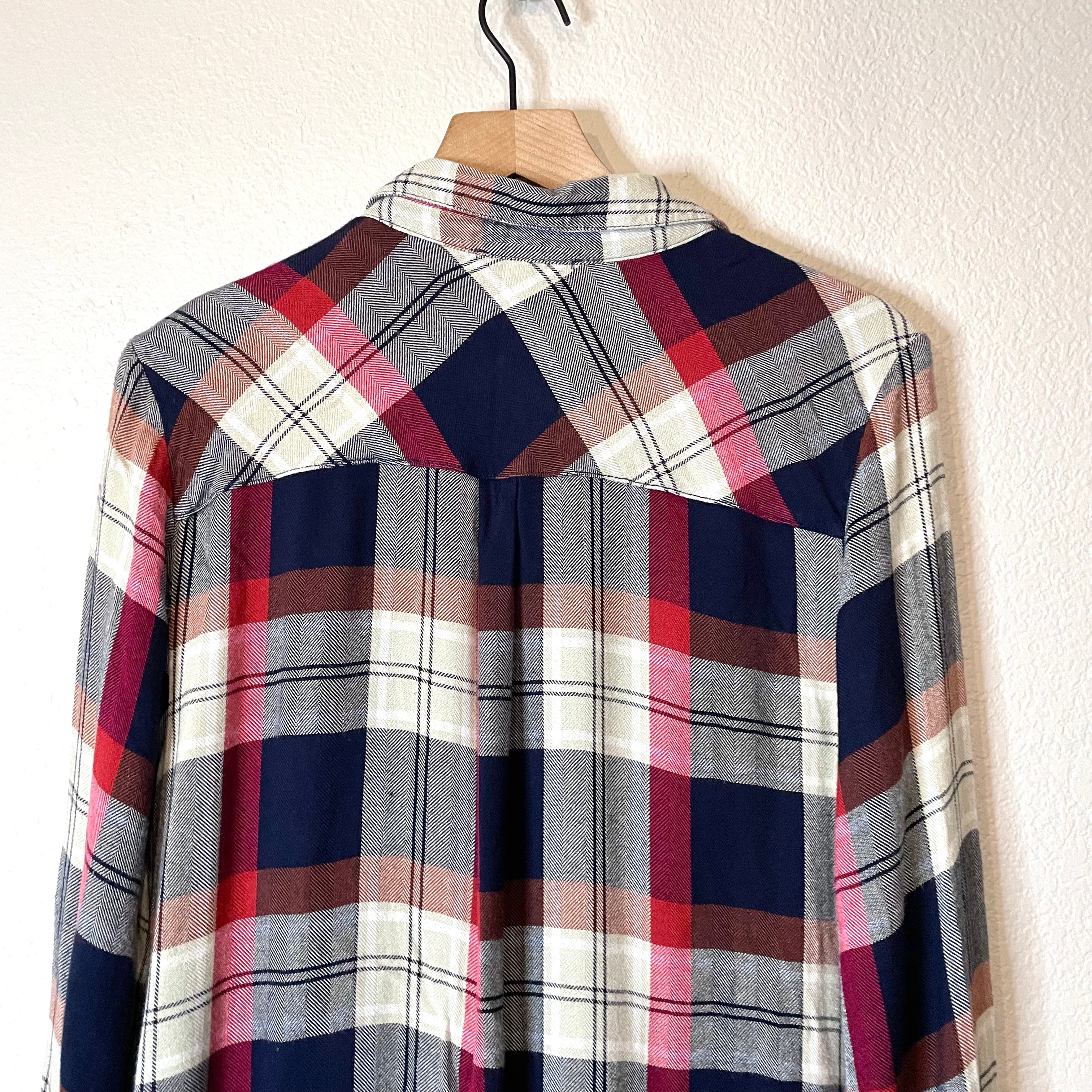 Plaid Flannel Button Down