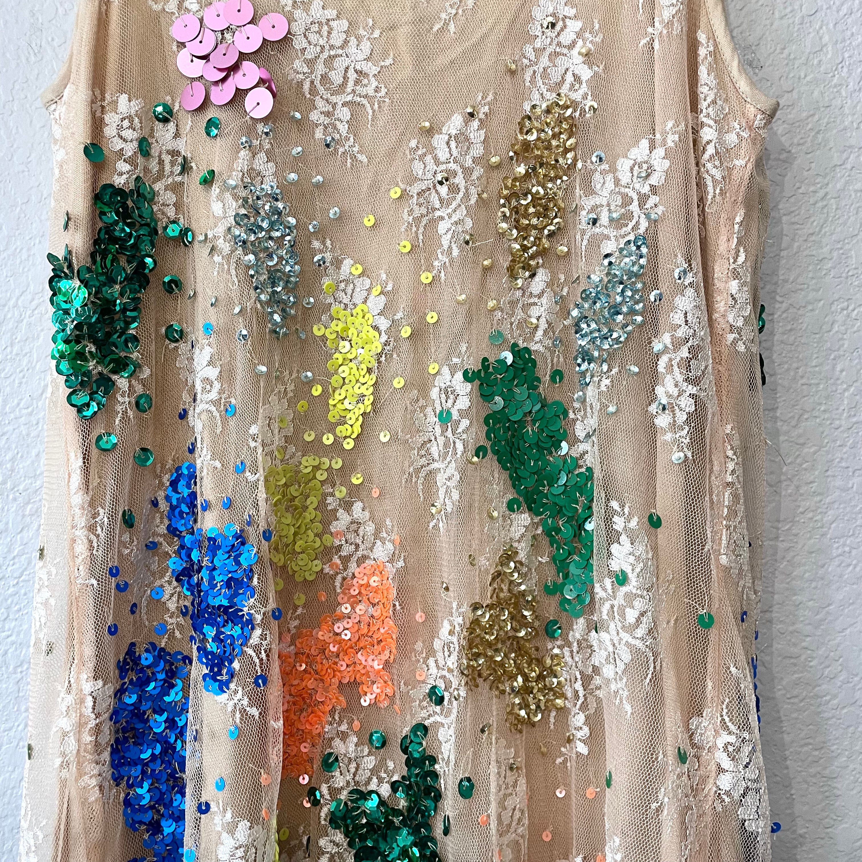 Sequin Slip Dress